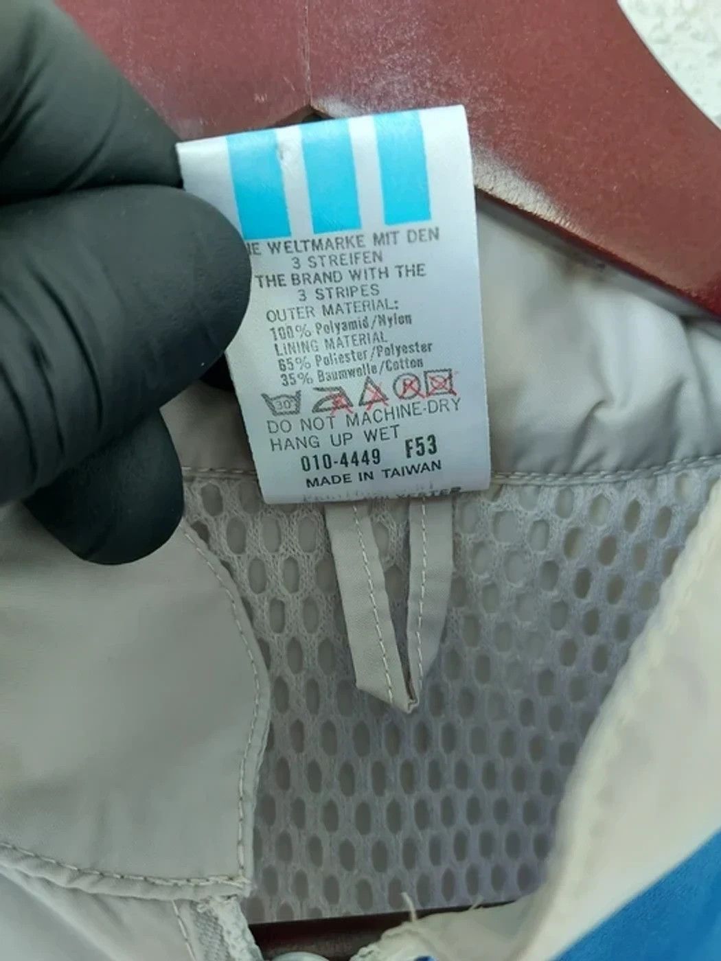 VINTAGE ADIDAS ANORAK RAIN COAT JACKET M MEDIUM