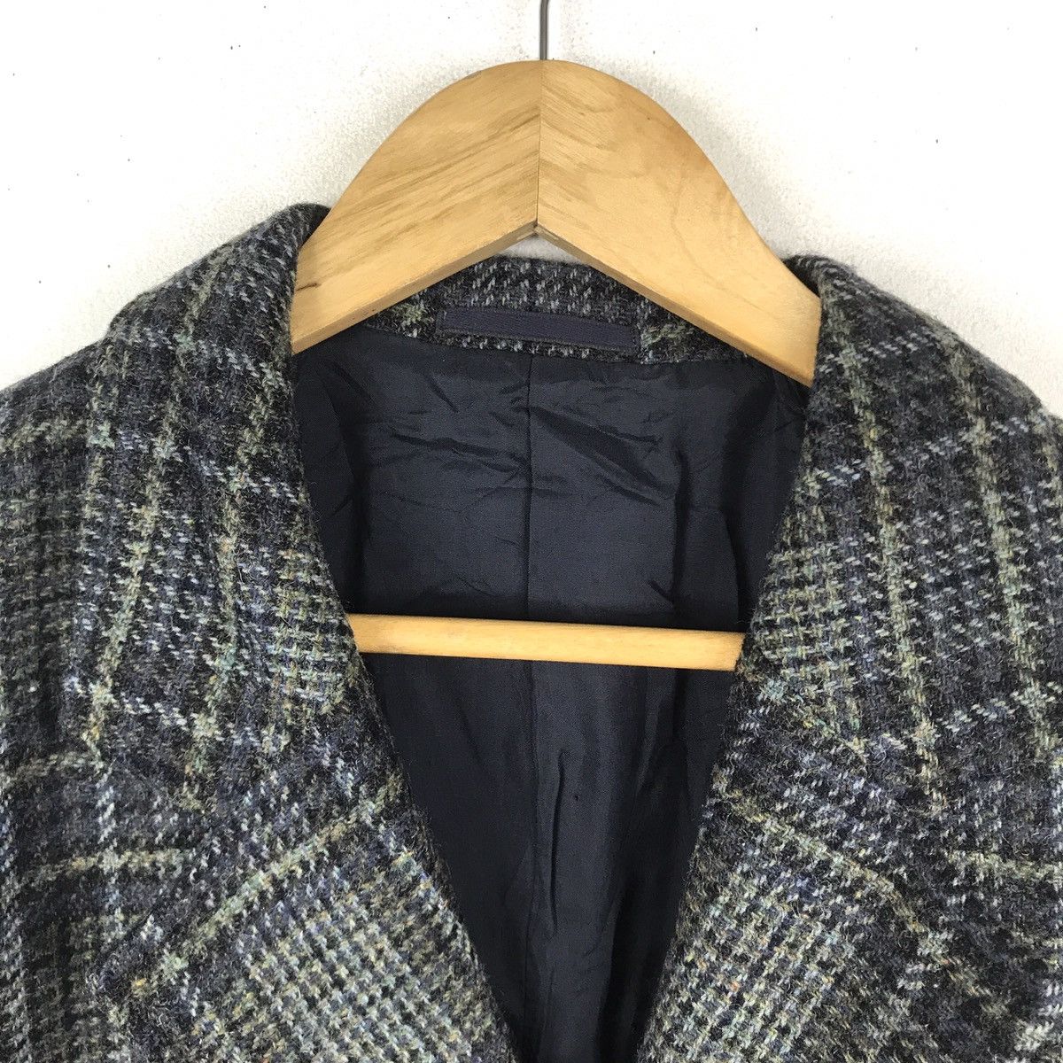 Yohji Yamamoto Yohji Yamamoto Y’S Bis X Hunters Of Brora Scotland Peacoat Size US M / EU 48-50 / 2 - 5 Thumbnail