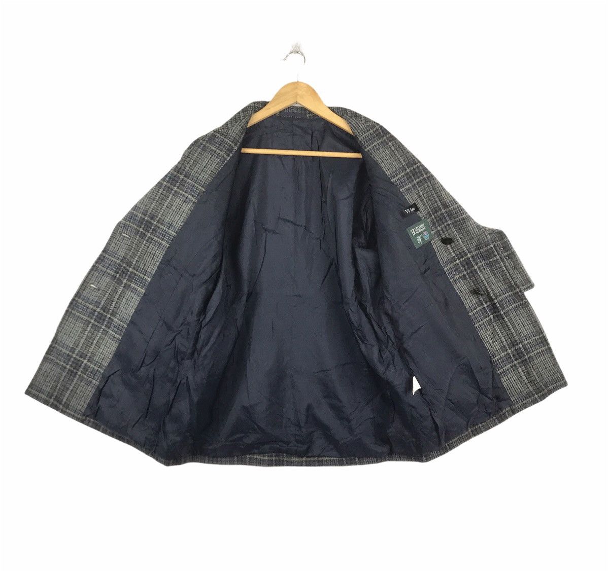 Yohji Yamamoto Yohji Yamamoto Y’S Bis X Hunters Of Brora Scotland Peacoat Size US M / EU 48-50 / 2 - 3 Thumbnail