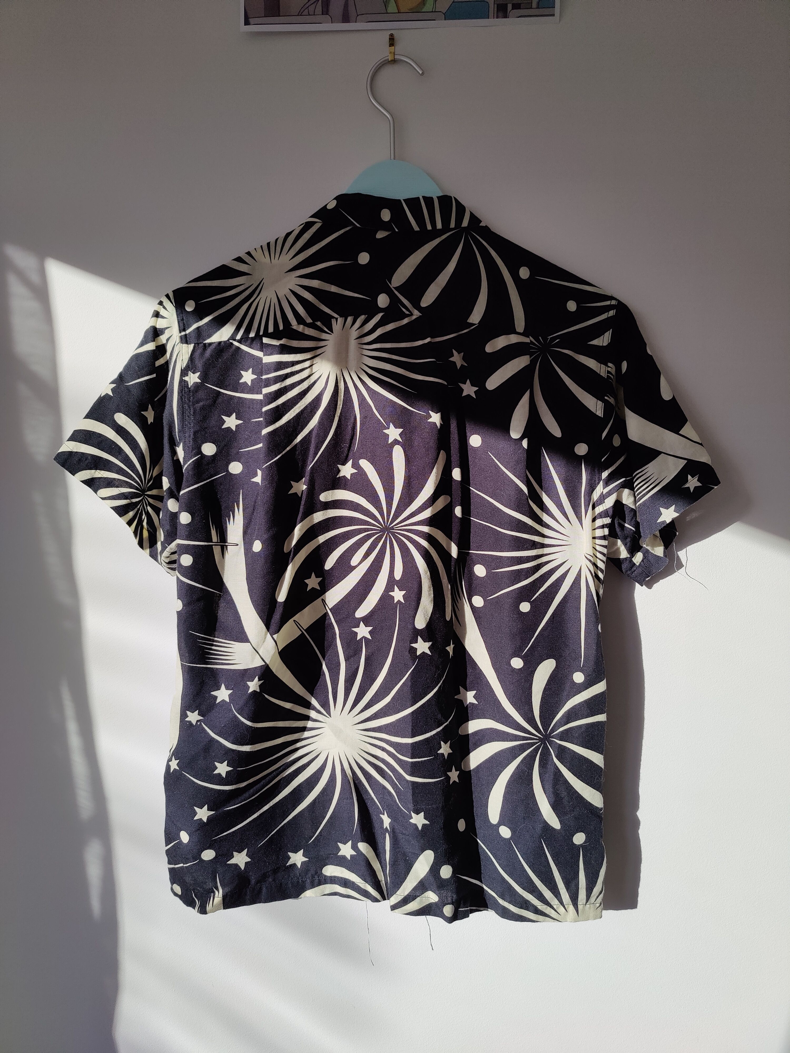 Sasquatchfabrix Fireworks Open Collar Shirt Size US M / EU 48-50 / 2 - 4 Thumbnail