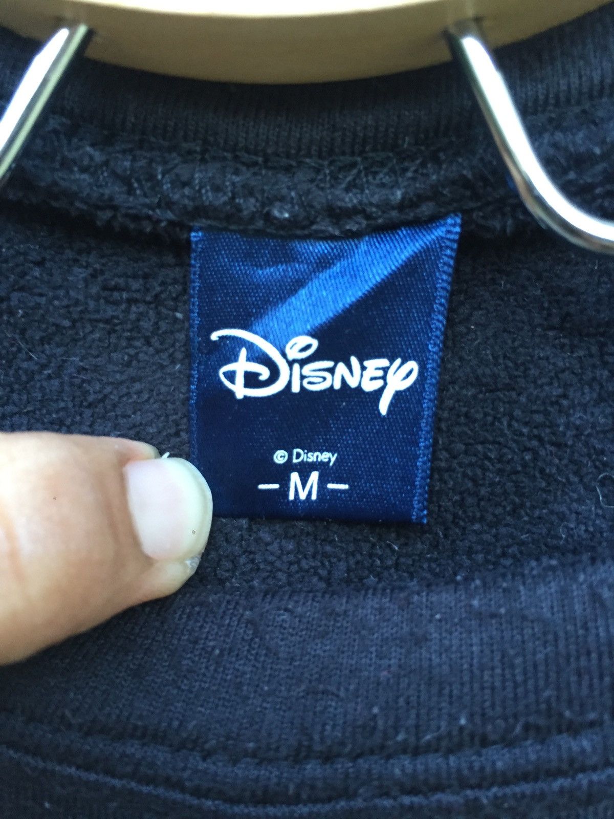 Disney × Mickey Mouse Mickey Mouse Big Logo Crewneck Sweatshirt Size US M / EU 48-50 / 2 - 3 Thumbnail