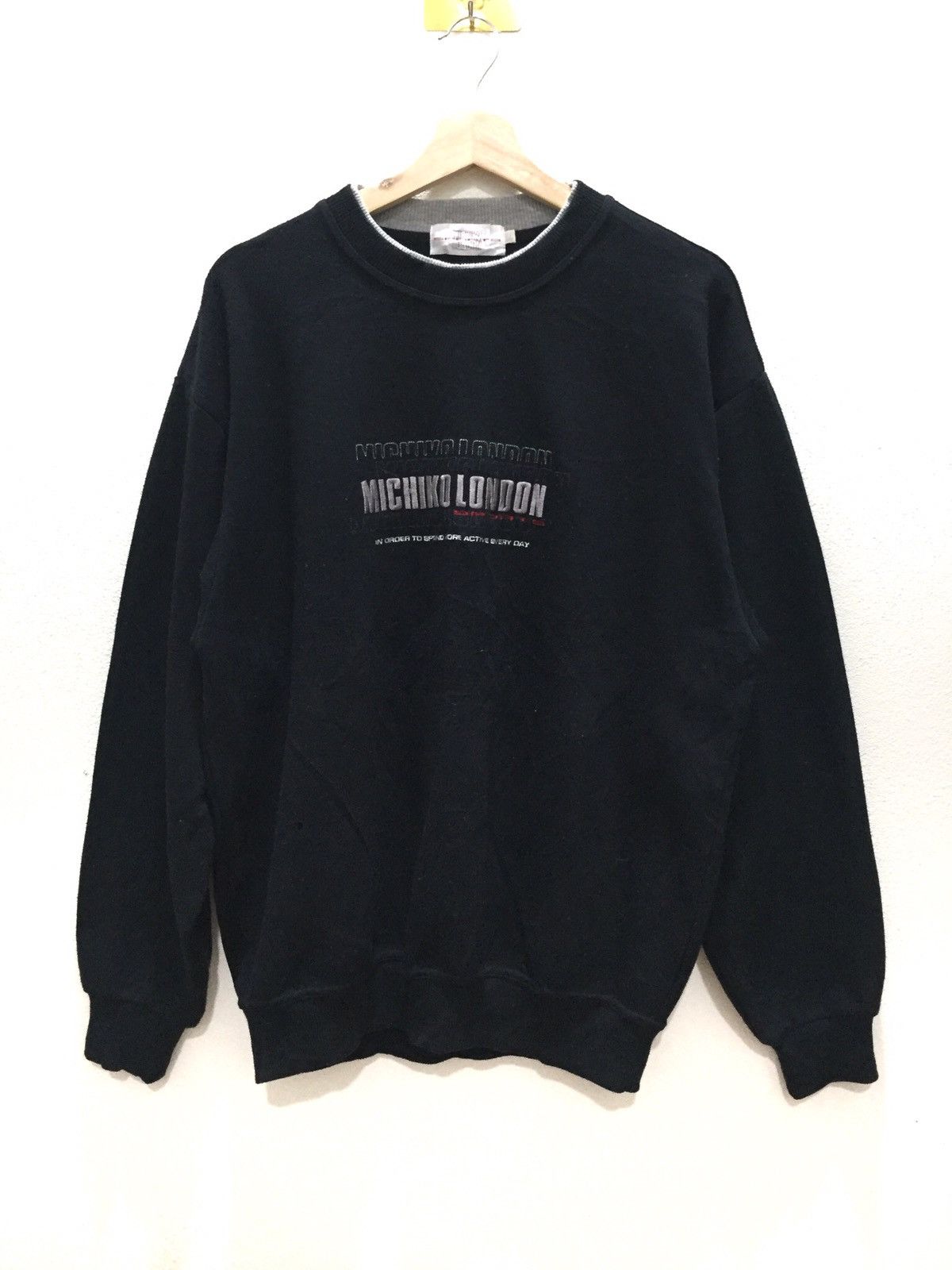 Japanese Brand Michiko London Koshino Embroidered Logo Size US L / EU 52-54 / 3 - 1 Thumbnail