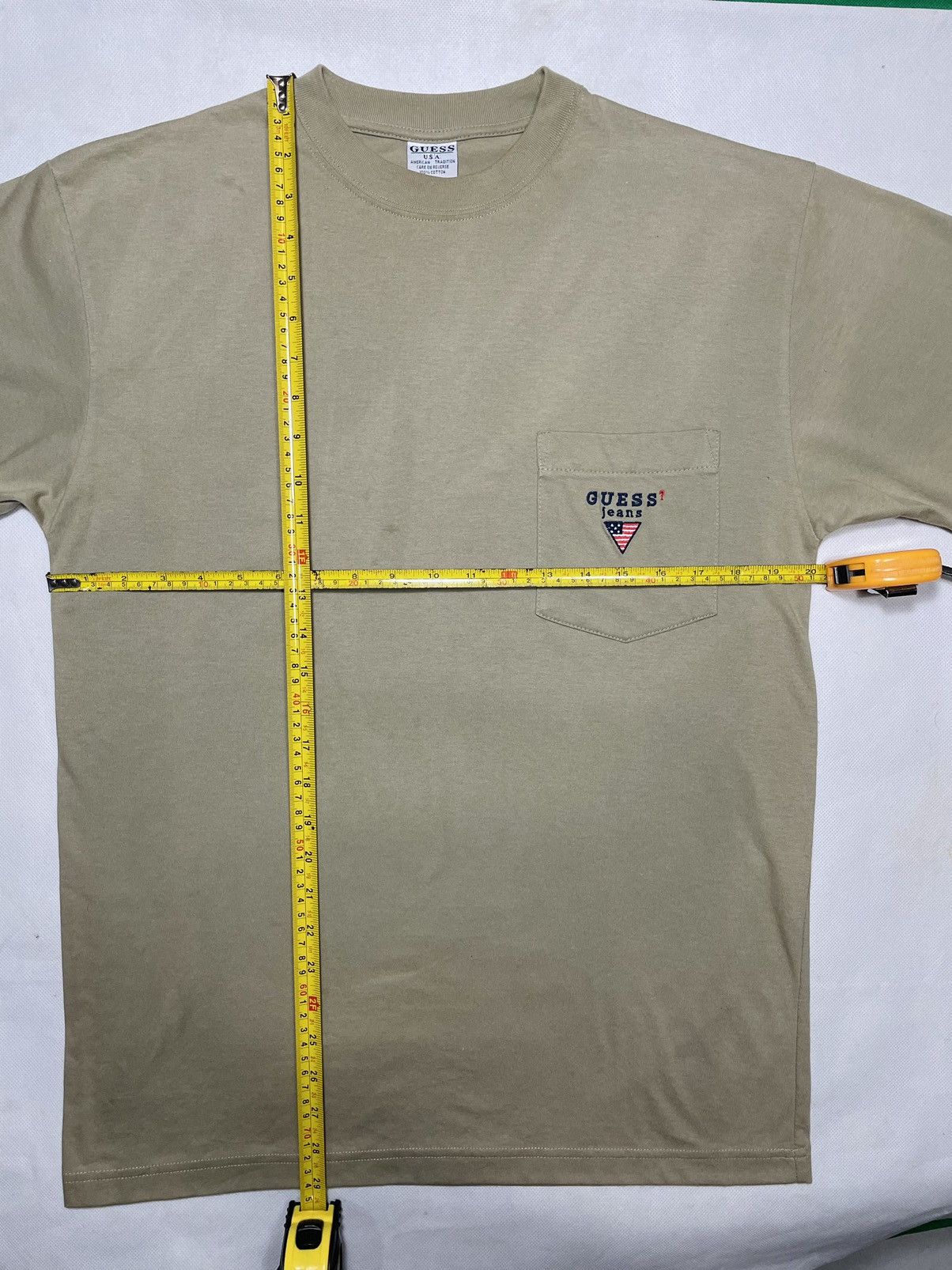 Designer × Guess × Vintage Vintage 90s Guess USA made beige khakis travis brown nude Size US M / EU 48-50 / 2 - 6 Thumbnail