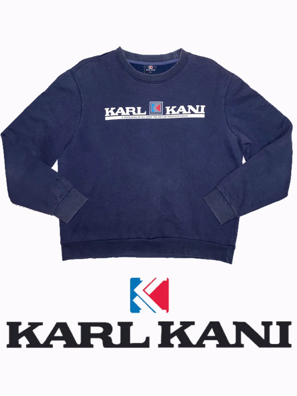 Vintage Vintage Karl Kani Sweatshirt Made Korea rare off 90s Tupac Size US XL / EU 56 / 4 - 1 Thumbnail