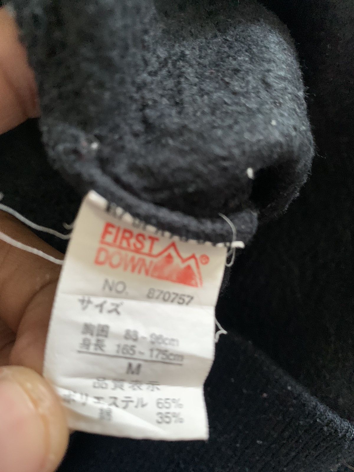 Vintage First Down Hoodie Size US M / EU 48-50 / 2 - 6 Thumbnail