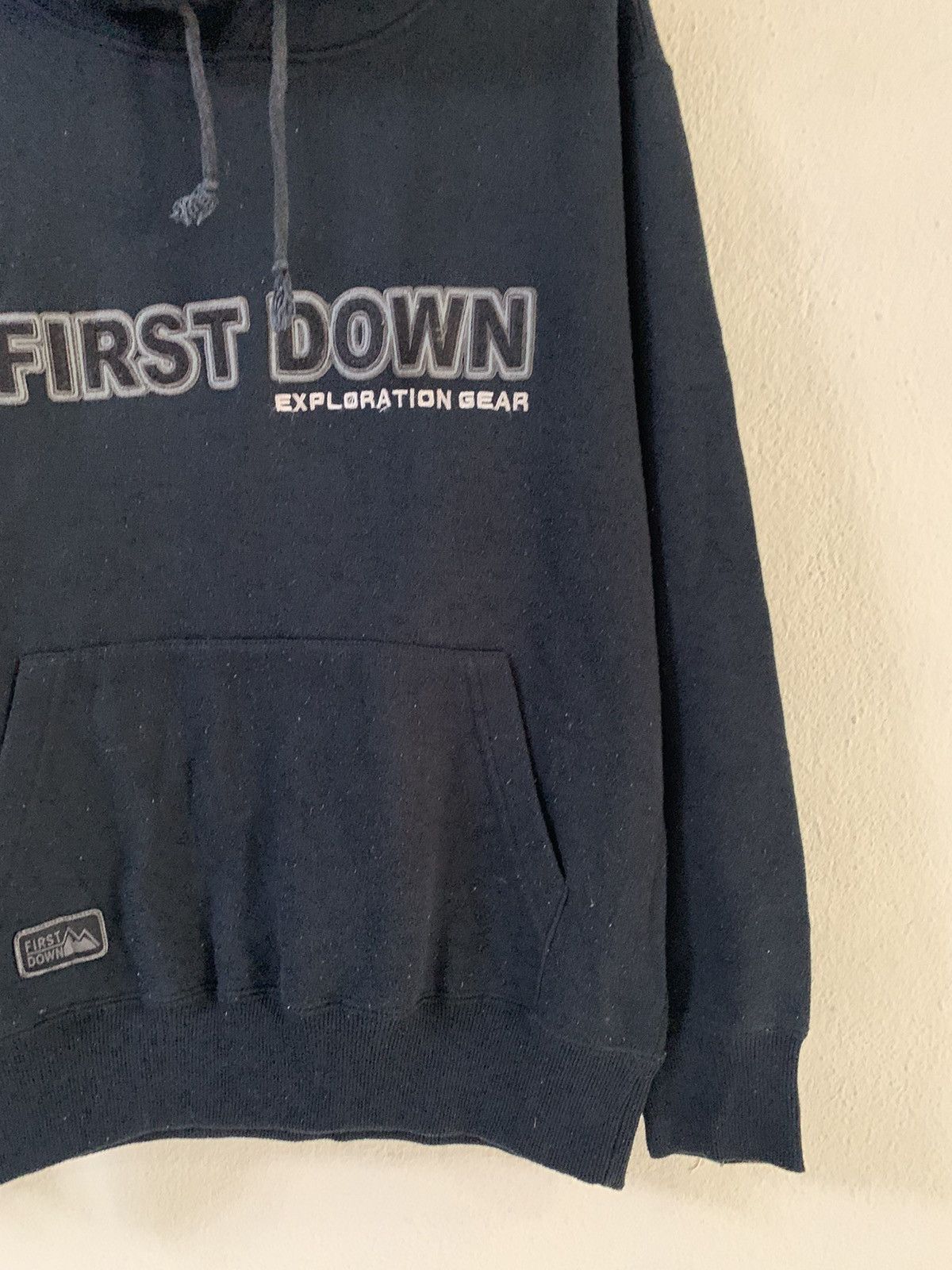 Vintage First Down Hoodie Size US M / EU 48-50 / 2 - 2 Thumbnail
