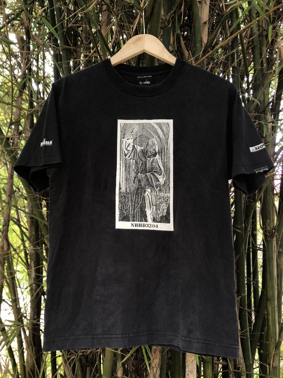 image of Vintage Neighborhood Nucler Diablo Design in Black, Men's (Size Medium)