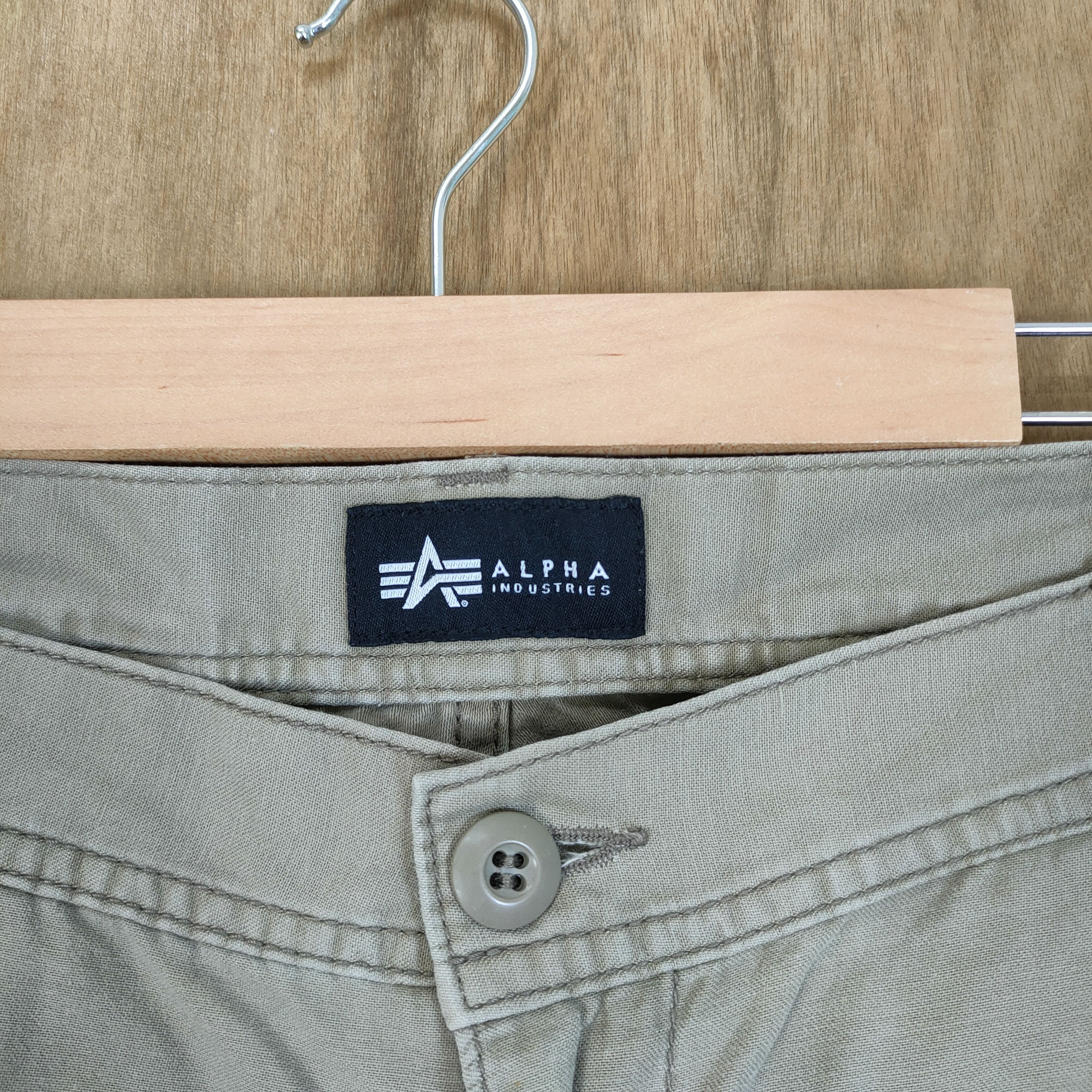 Alpha Industries ALPHA FADED BAGGY CARGO PANTS Size US 34 / EU 50 - 6 Thumbnail