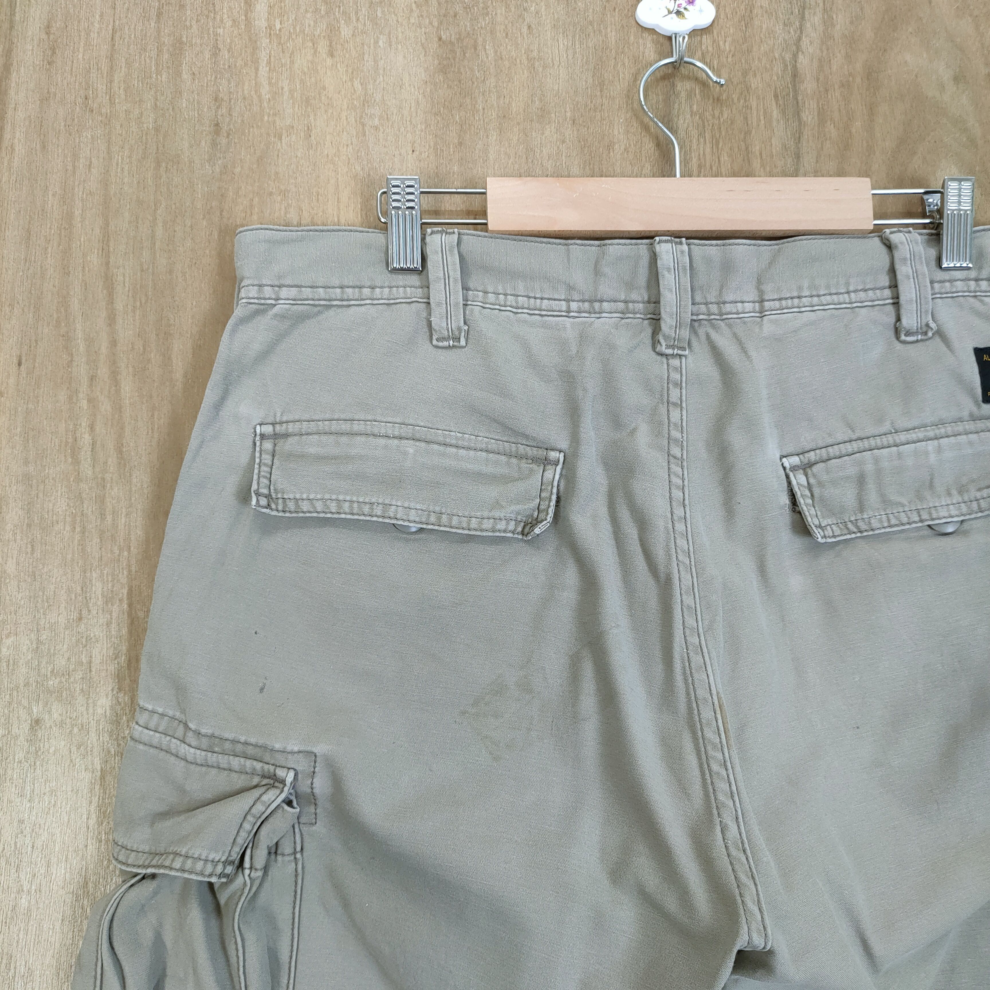 Alpha Industries ALPHA FADED BAGGY CARGO PANTS Size US 34 / EU 50 - 10 Thumbnail
