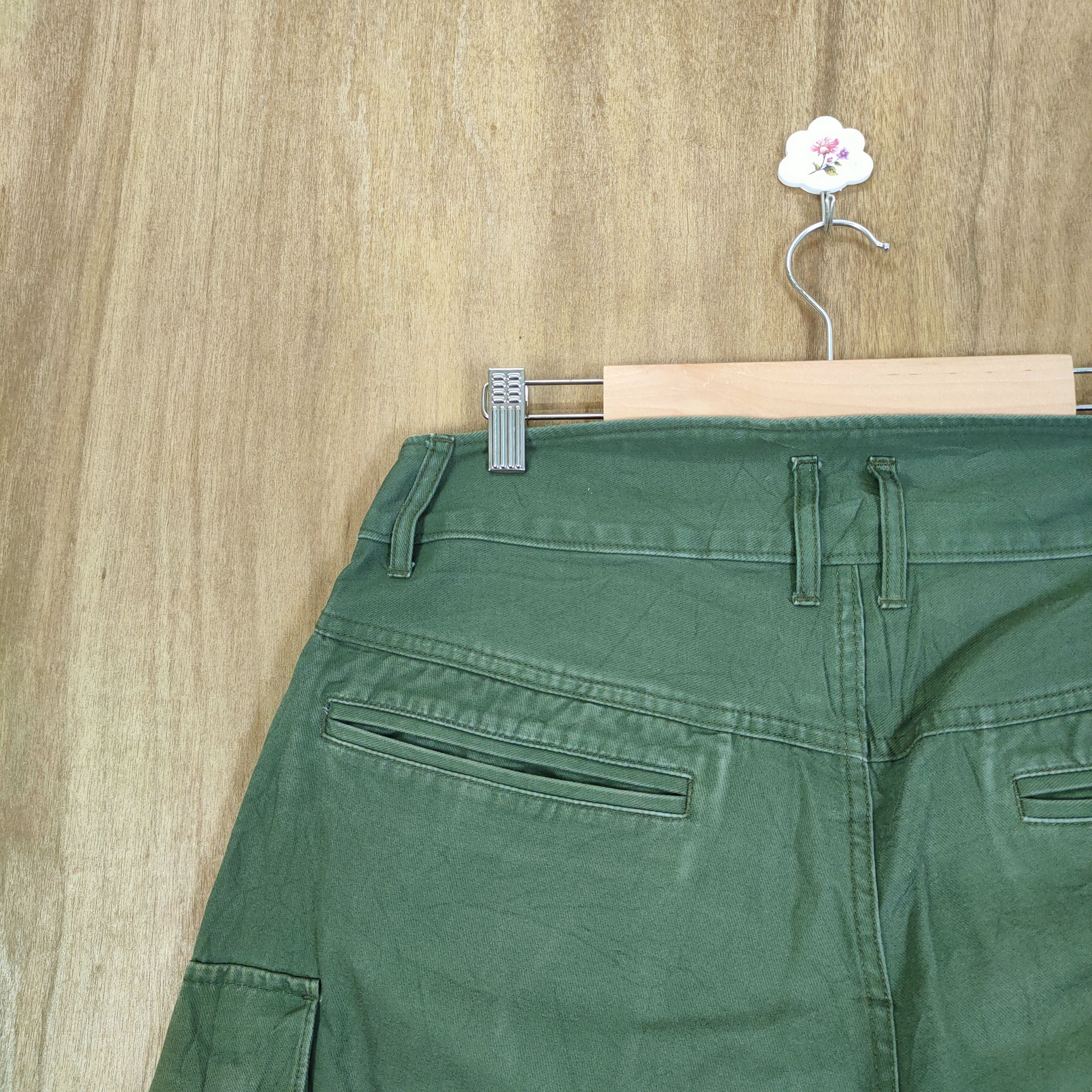 Japanese Brand SUNNY CLOUD FADED CARGO PANTS Size US 32 / EU 48 - 10 Thumbnail