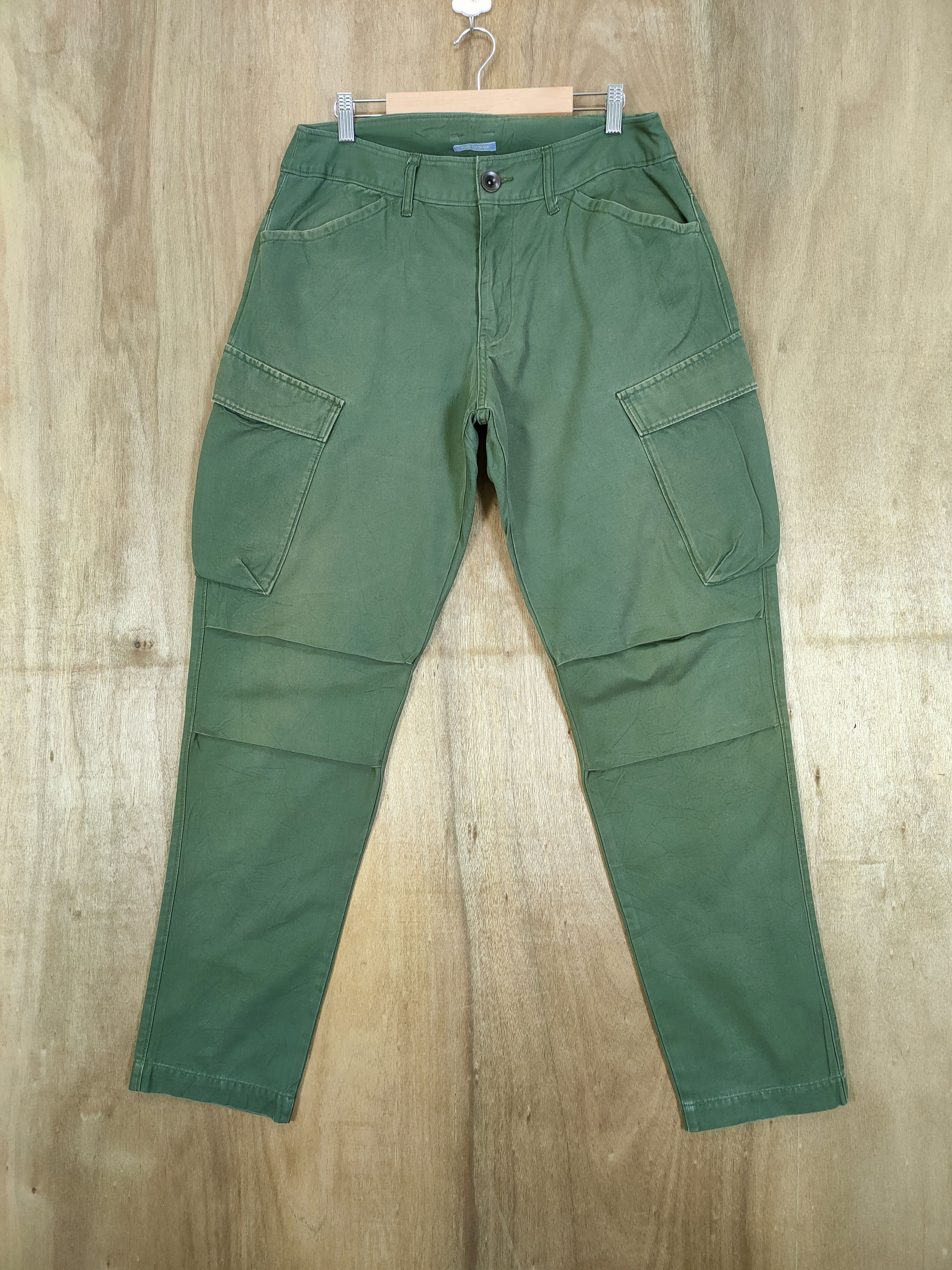 Japanese Brand SUNNY CLOUD FADED CARGO PANTS Size US 32 / EU 48 - 1 Thumbnail