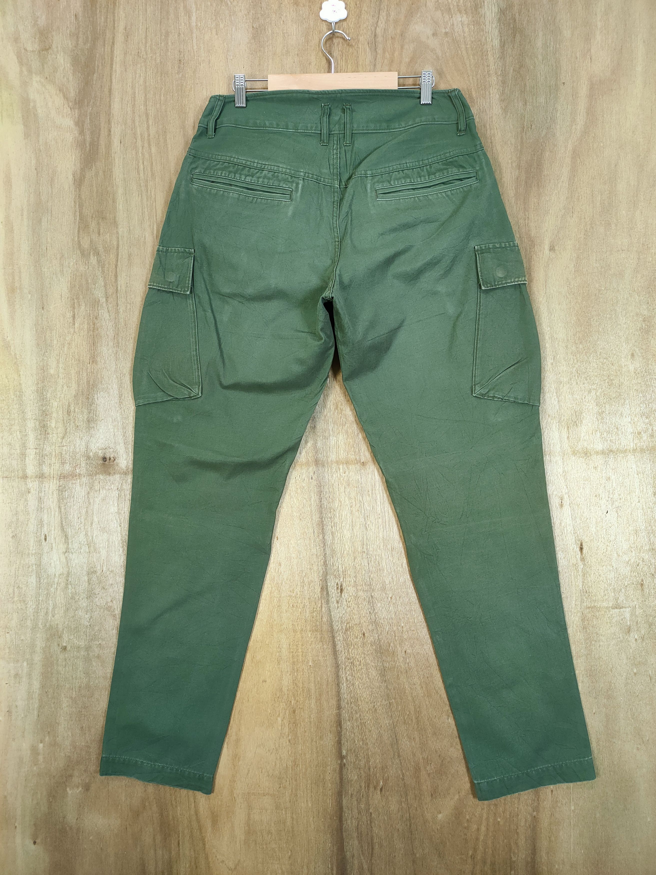 Japanese Brand SUNNY CLOUD FADED CARGO PANTS Size US 32 / EU 48 - 7 Thumbnail