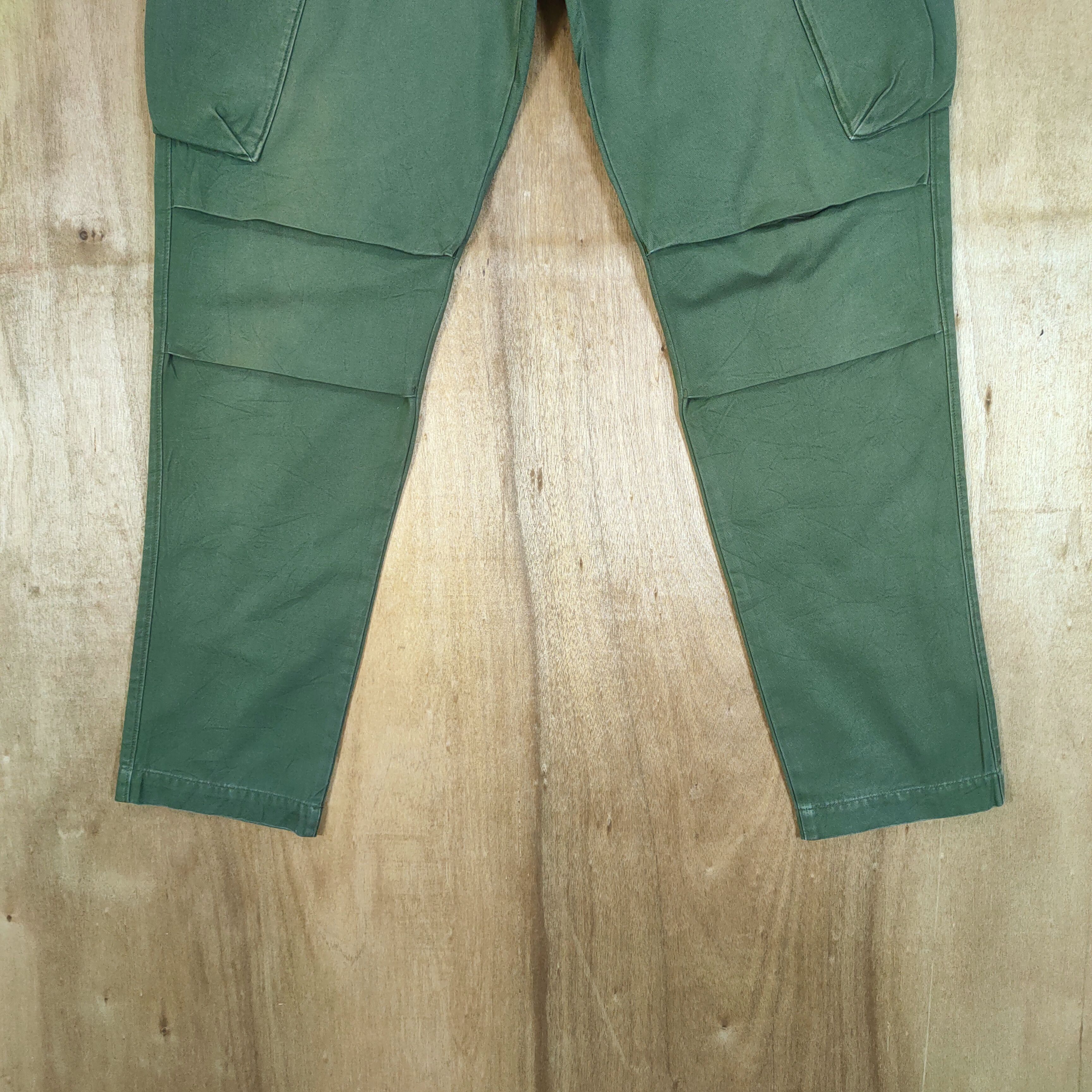 Japanese Brand SUNNY CLOUD FADED CARGO PANTS Size US 32 / EU 48 - 3 Thumbnail