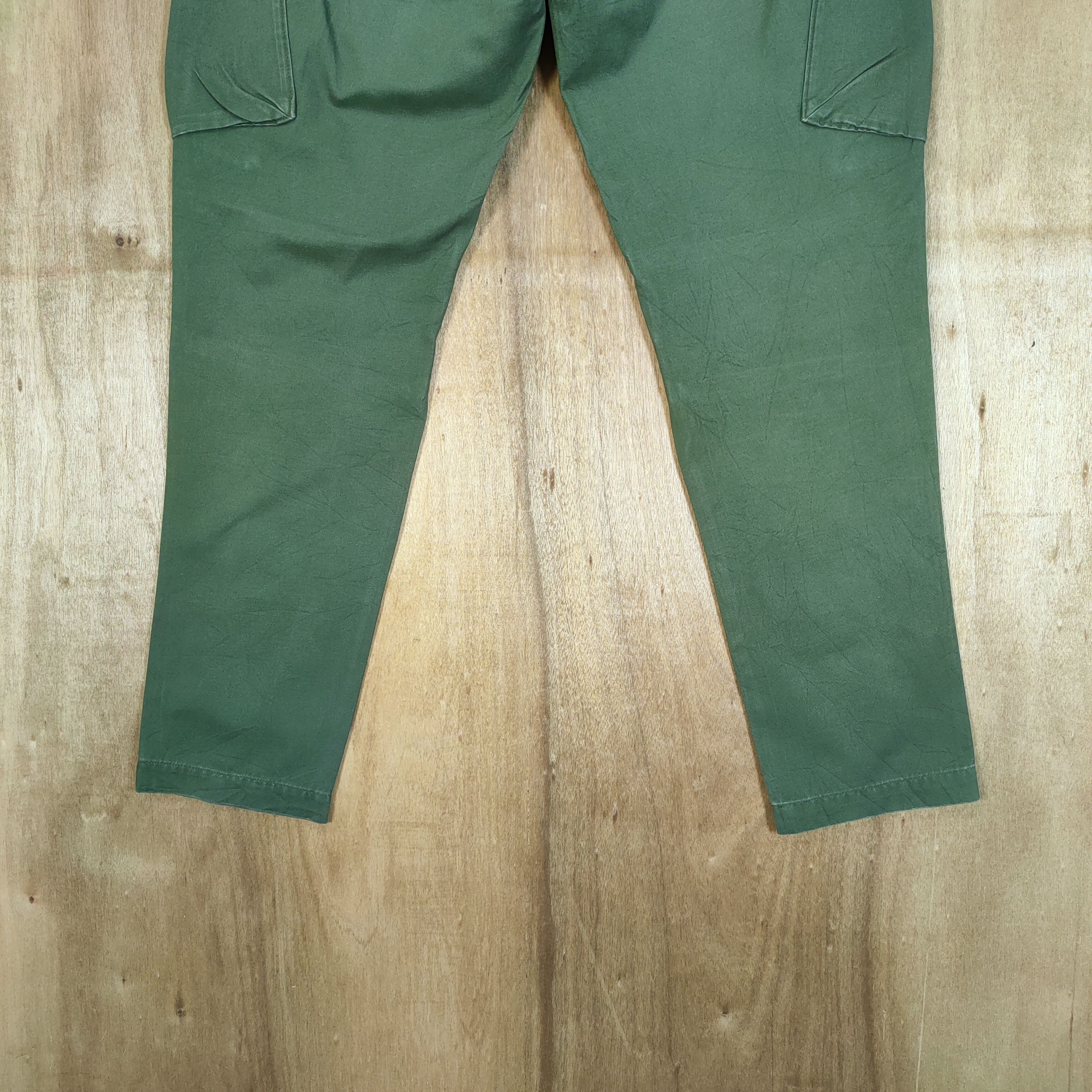 Japanese Brand SUNNY CLOUD FADED CARGO PANTS Size US 32 / EU 48 - 9 Thumbnail