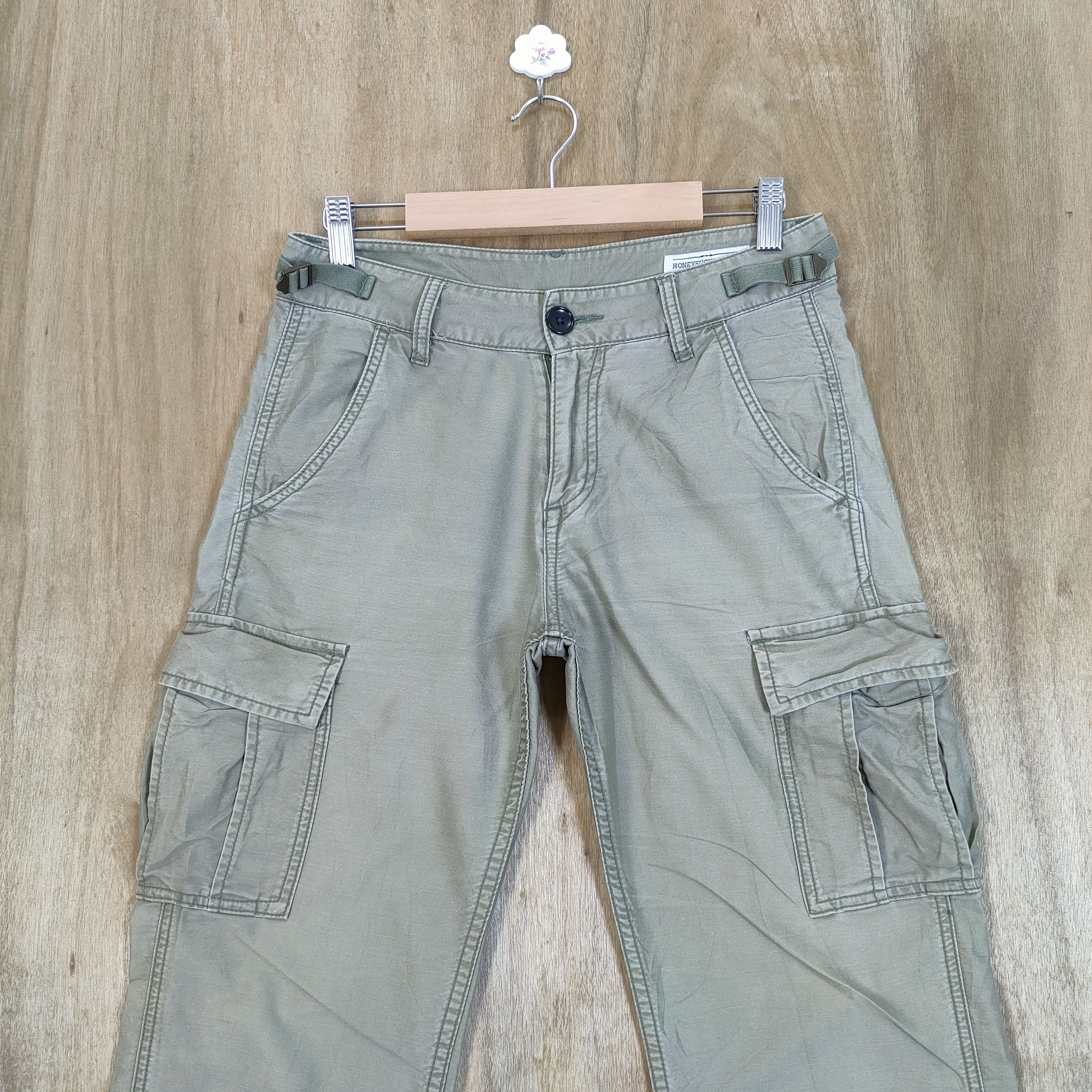 Japanese Brand × Vintage HONEYSUCKLE ROSE CARGO PANTS Size US 28 / EU 44 - 2 Thumbnail