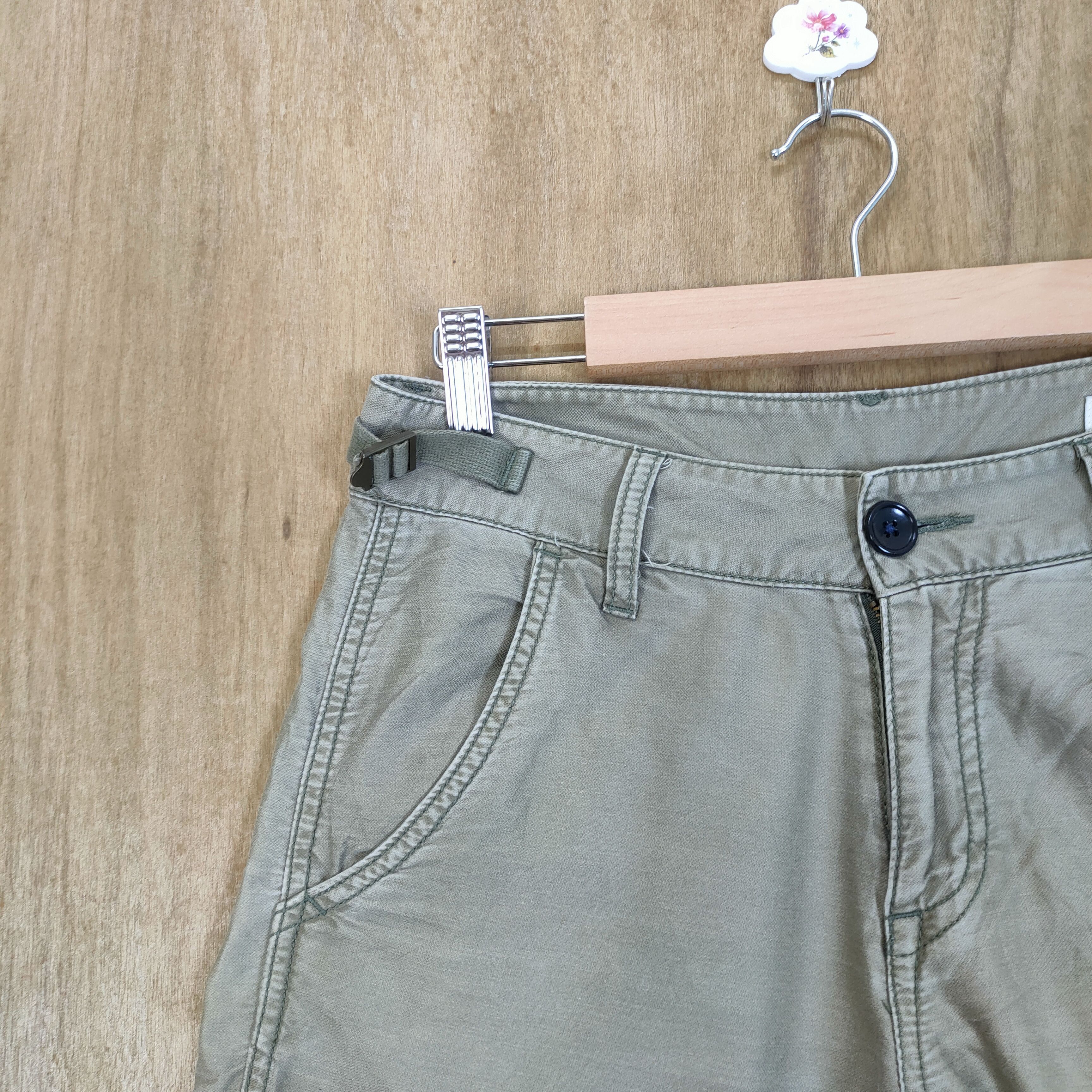 Japanese Brand × Vintage HONEYSUCKLE ROSE CARGO PANTS Size US 28 / EU 44 - 4 Thumbnail