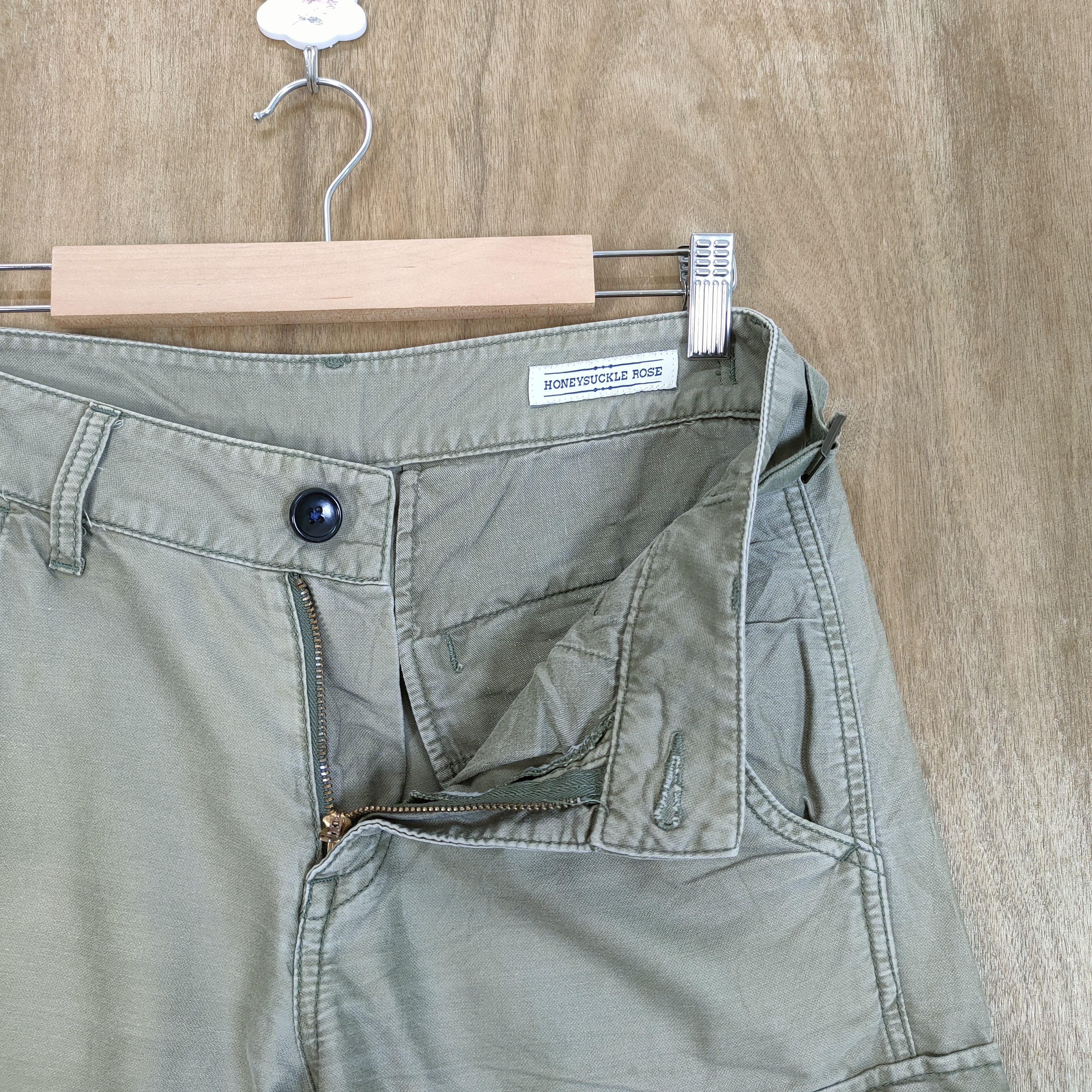 Japanese Brand × Vintage HONEYSUCKLE ROSE CARGO PANTS Size US 28 / EU 44 - 9 Thumbnail