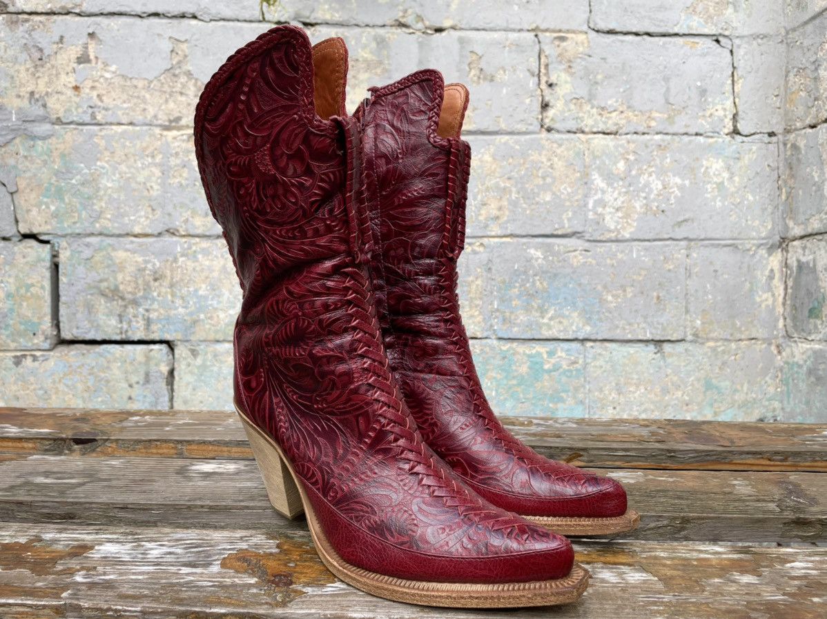 Gaib Ankle Boots Jean Leather