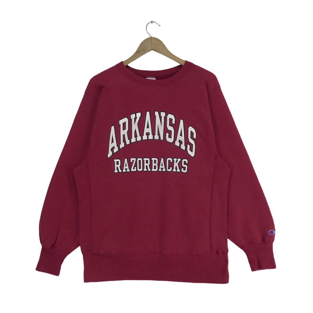 90’s University Of Arkansas Razorbacks Reverse Weave
