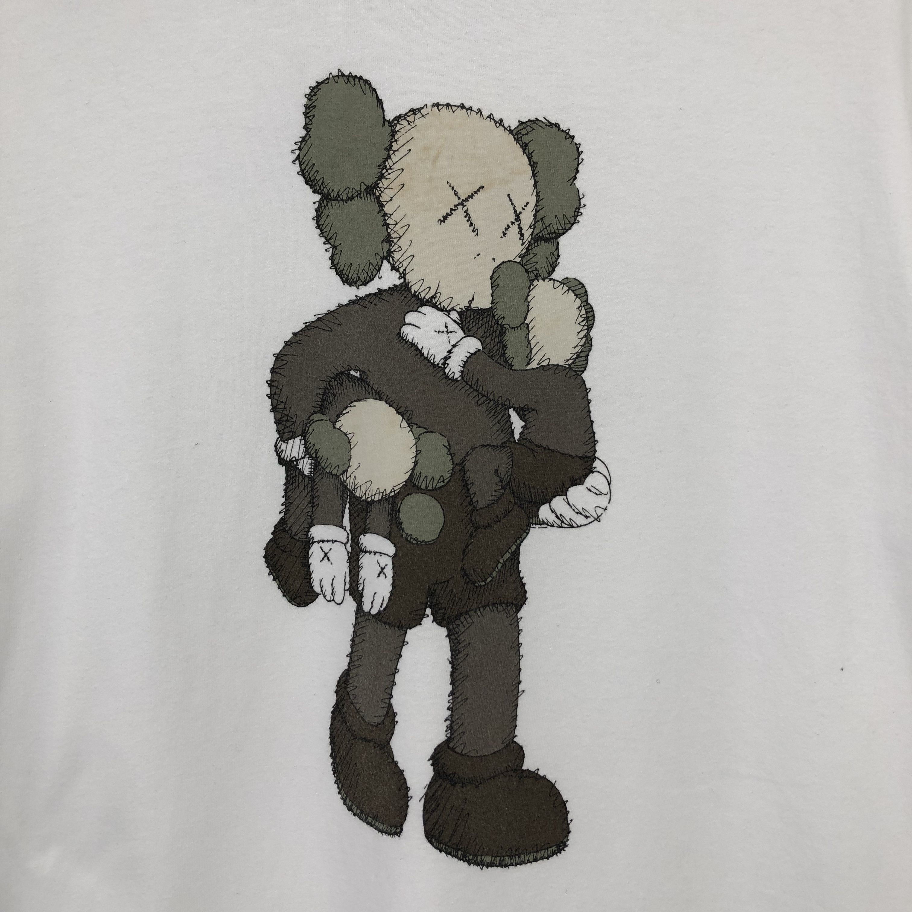 Japanese Brand × Kaws × Vintage Vintage Kaws Big Logo Design Tshirt Size US L / EU 52-54 / 3 - 2 Thumbnail