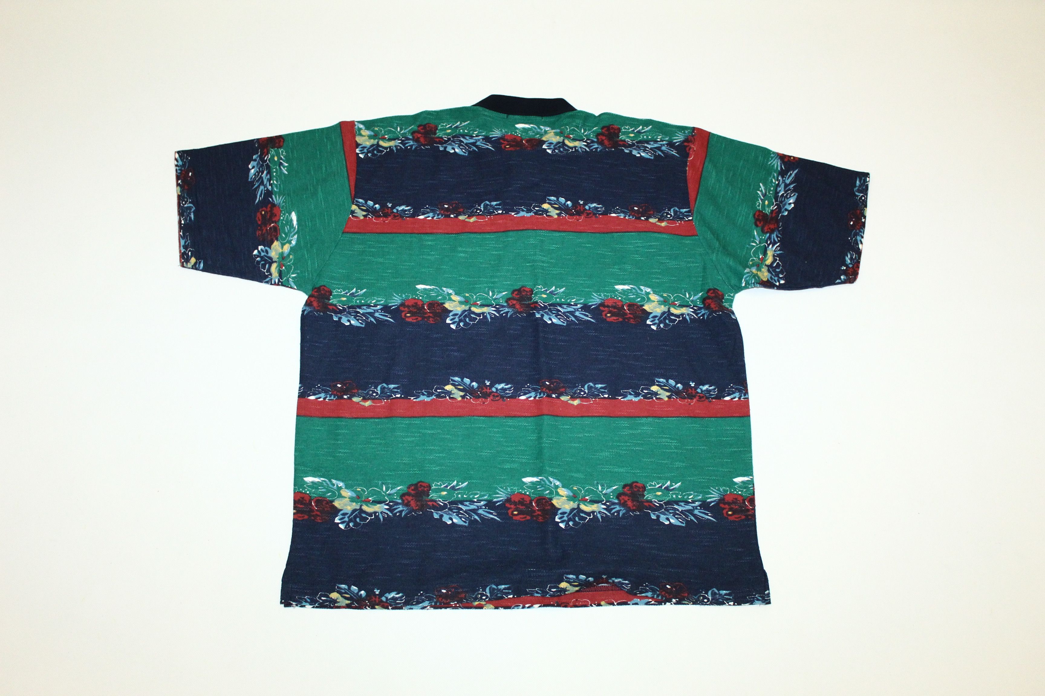 Burlington RARE VTG🔥 Burlington Abstract Art Baggy Polo Shirt Size US XXL / EU 58 / 5 - 9 Thumbnail