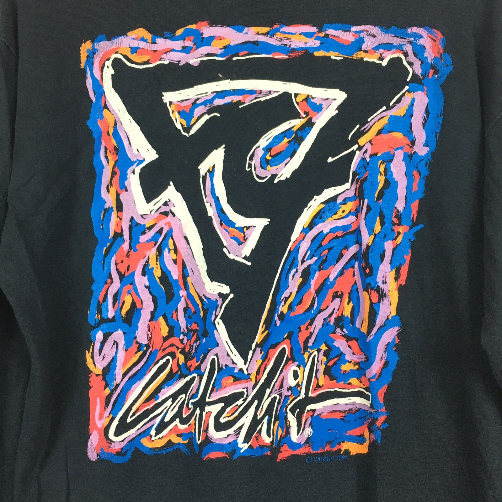 Vtg 90’s Catch It Surf Tee
