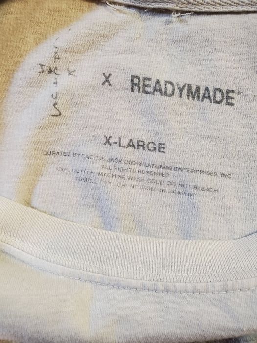 Travis Scott Travis Scott Cactus Jack x Readymade Tee White | Grailed