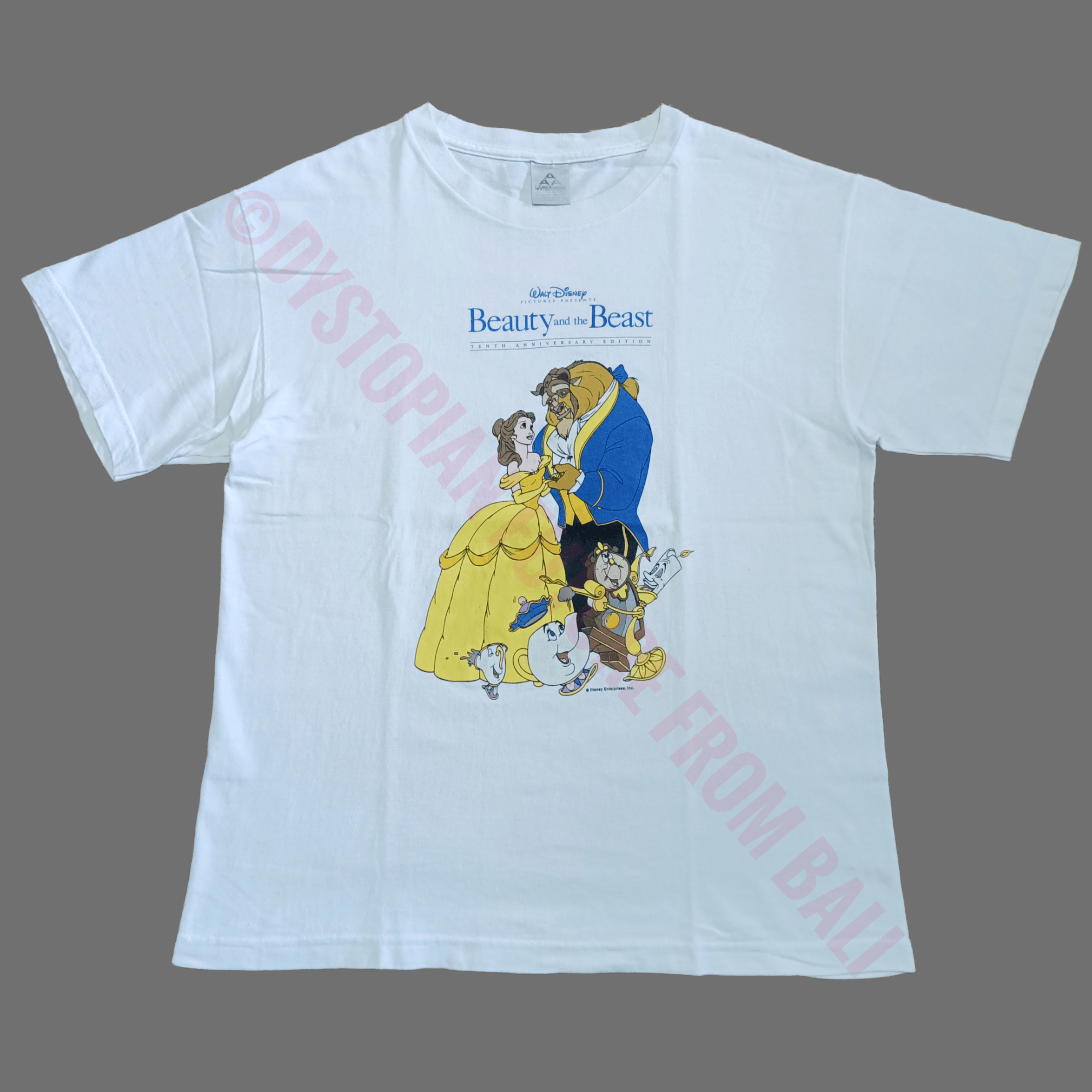 Vintage Disney Beauty & The Beast 10th Anniversary T-shirt