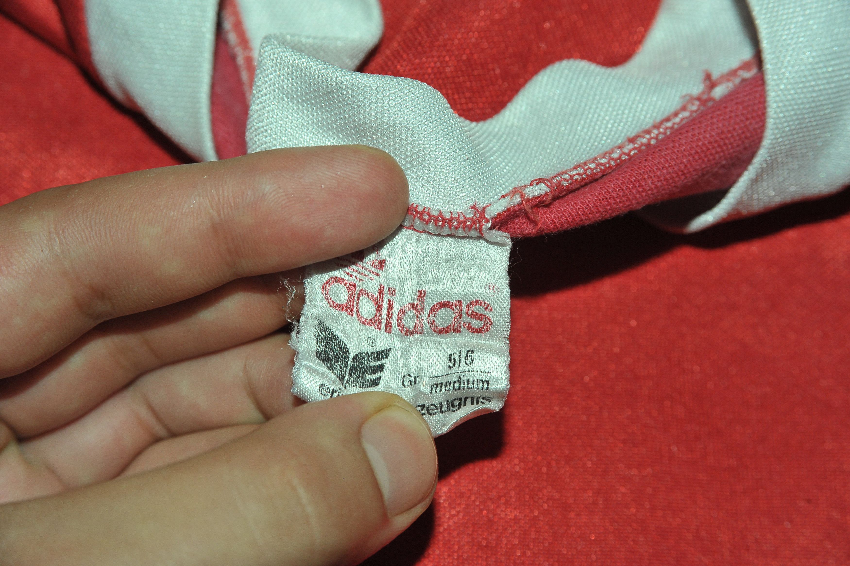 Adidas Vintage 80s Adidas Jersey Made in W.Germany Jersey Size US M / EU 48-50 / 2 - 5 Thumbnail