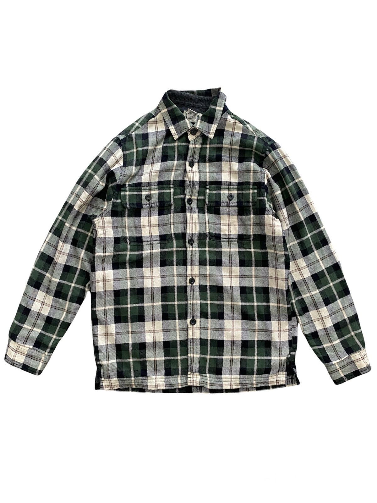 Flannel × L.L. Bean × Vintage Vtg L.L.Bean Flannel Button Shirt nice designer Size US M / EU 48-50 / 2 - 4 Thumbnail