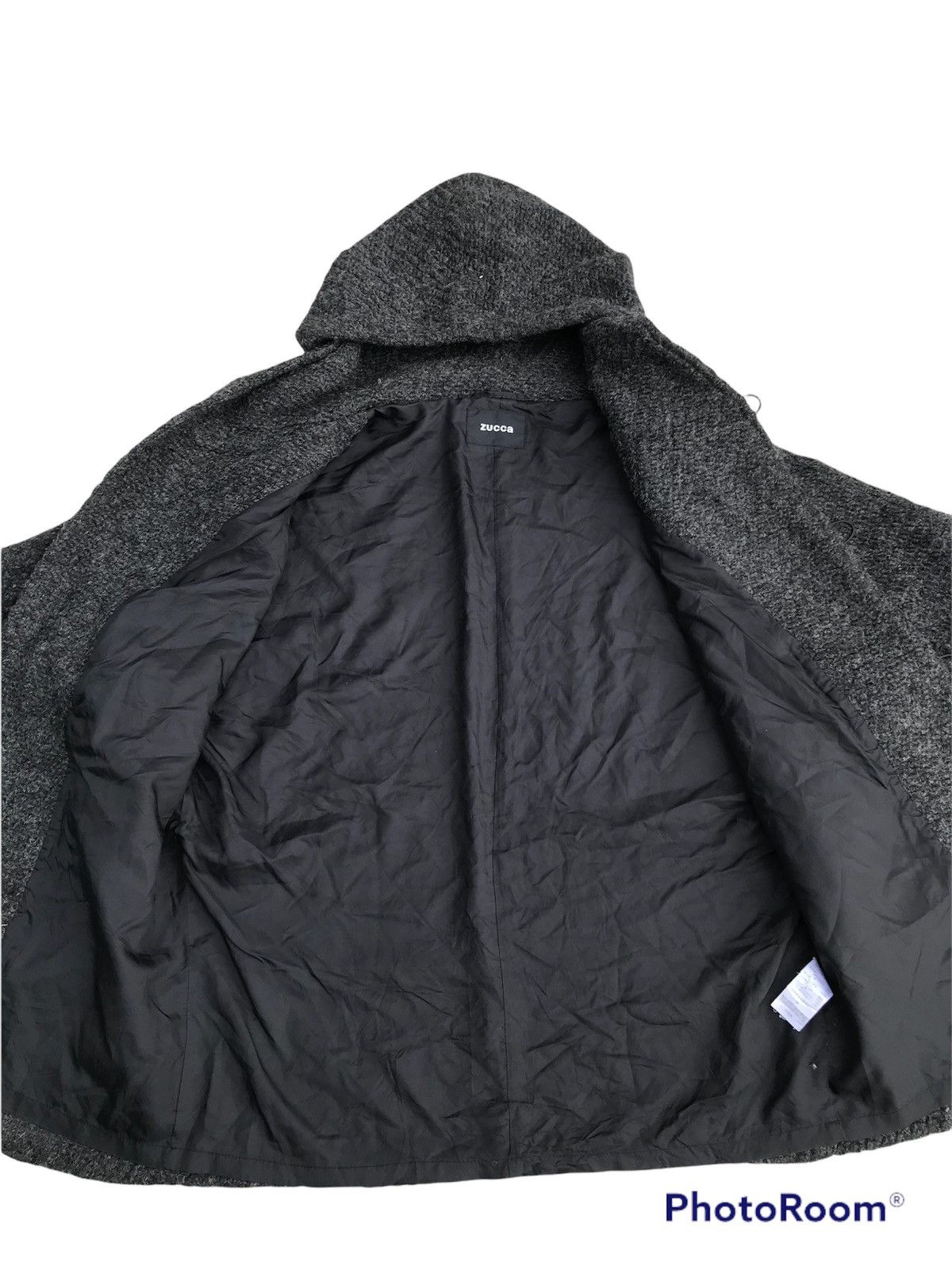 CABANE de ZUCCa × Designer × Issey Miyake Zucca by Issey Miyake Wool Hooded Cardigan Size US M / EU 48-50 / 2 - 12 Thumbnail