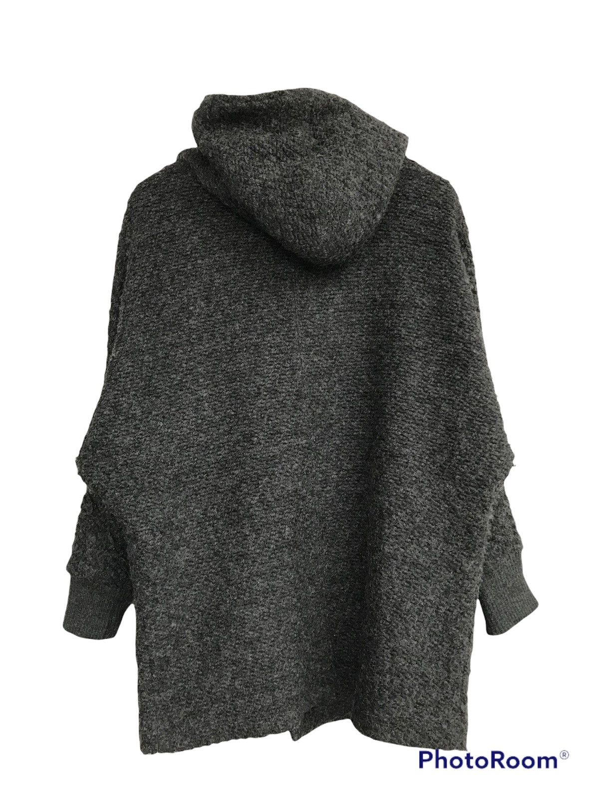CABANE de ZUCCa × Designer × Issey Miyake Zucca by Issey Miyake Wool Hooded Cardigan Size US M / EU 48-50 / 2 - 10 Thumbnail