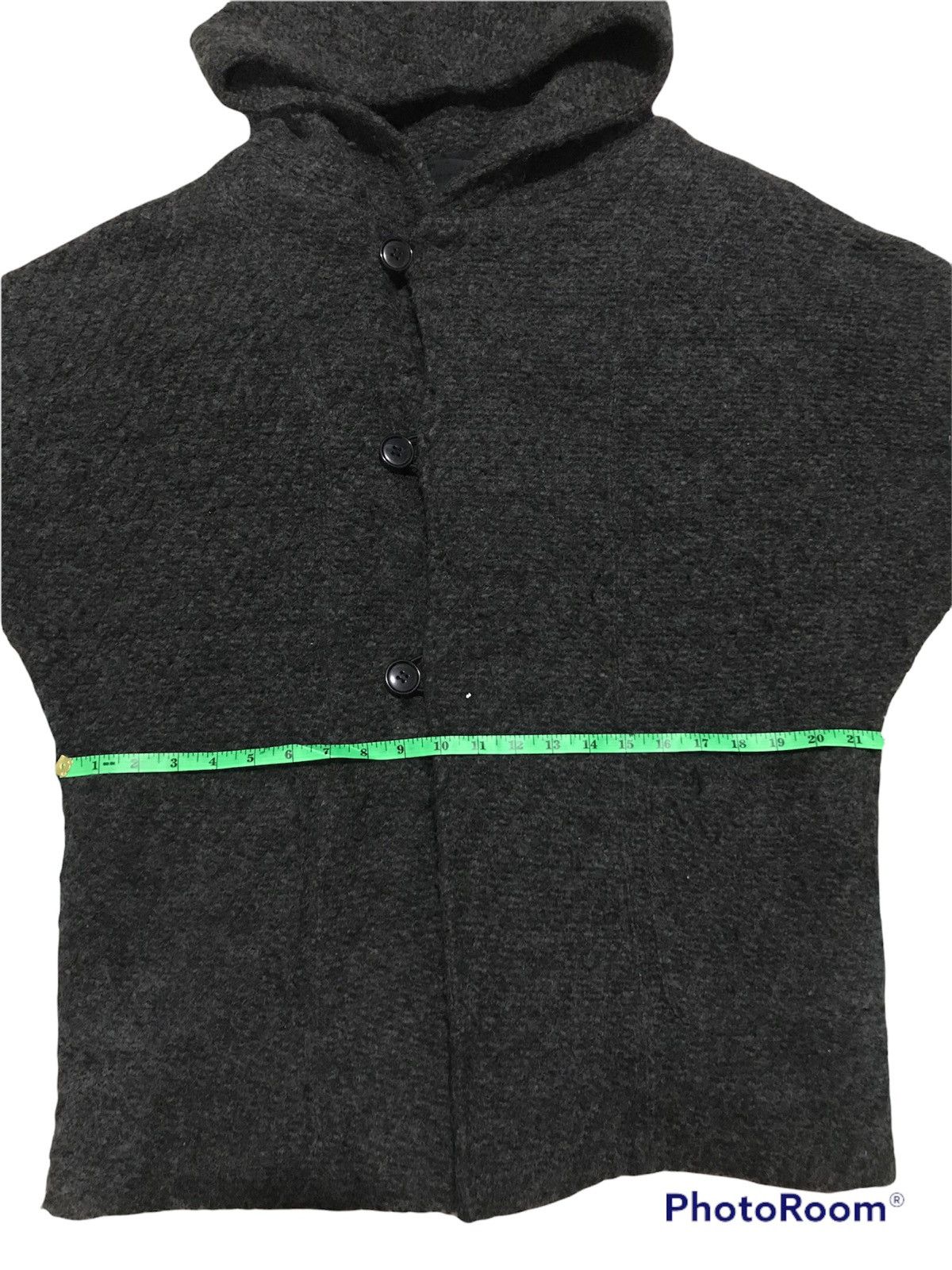CABANE de ZUCCa × Designer × Issey Miyake Zucca by Issey Miyake Wool Hooded Cardigan Size US M / EU 48-50 / 2 - 15 Thumbnail