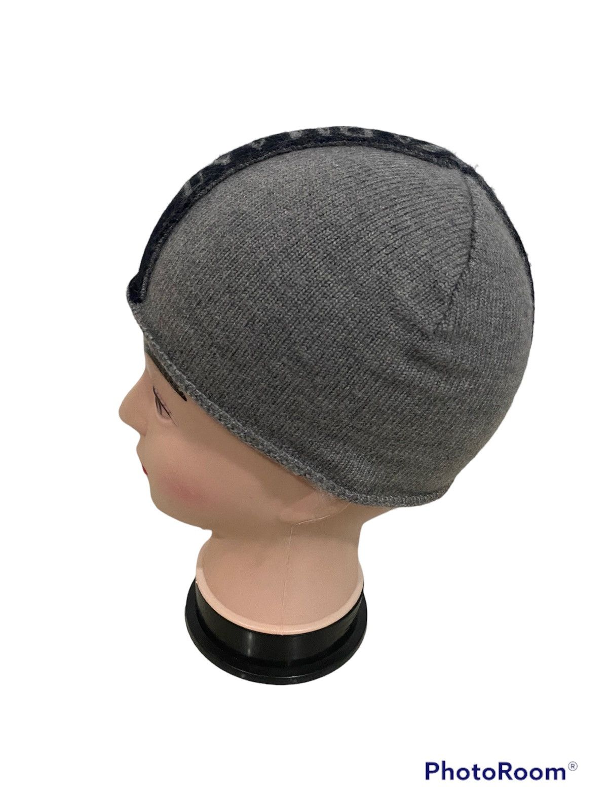 Emporio Armani Rare EMPORIO ARMANI Beanie Cap Big logo design Size ONE SIZE - 7 Thumbnail