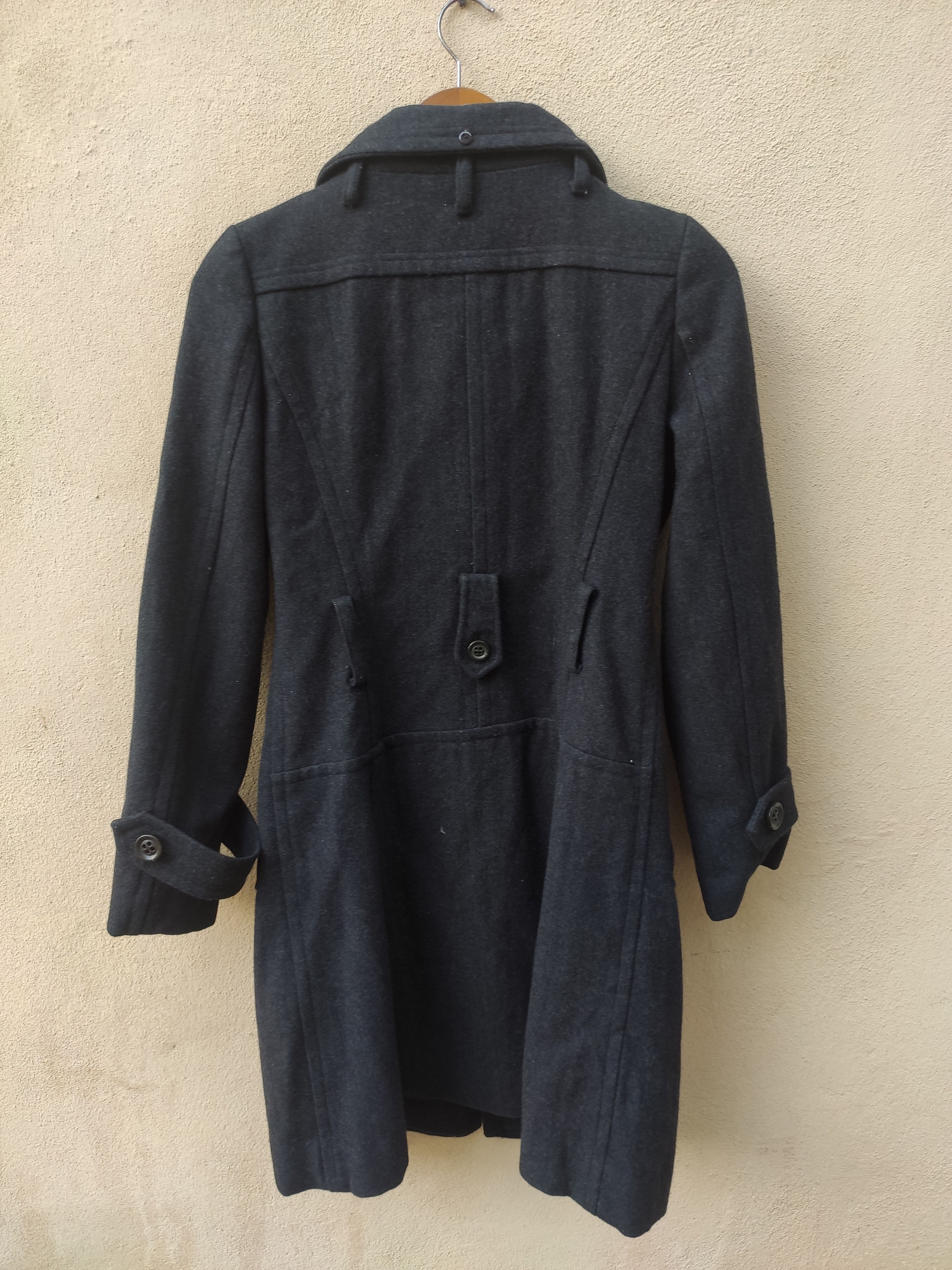 URBAN RESEARCH DOORS Urban Research Jacket long Jacket wool Size S / US 4 / IT 40 - 4 Thumbnail