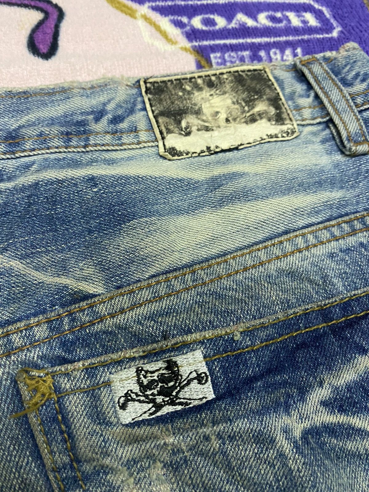 Japanese Brand Rare 🔥 Distressed Denim x Japanese Brand by 2#1 x Rare Size US 34 / EU 50 - 6 Thumbnail