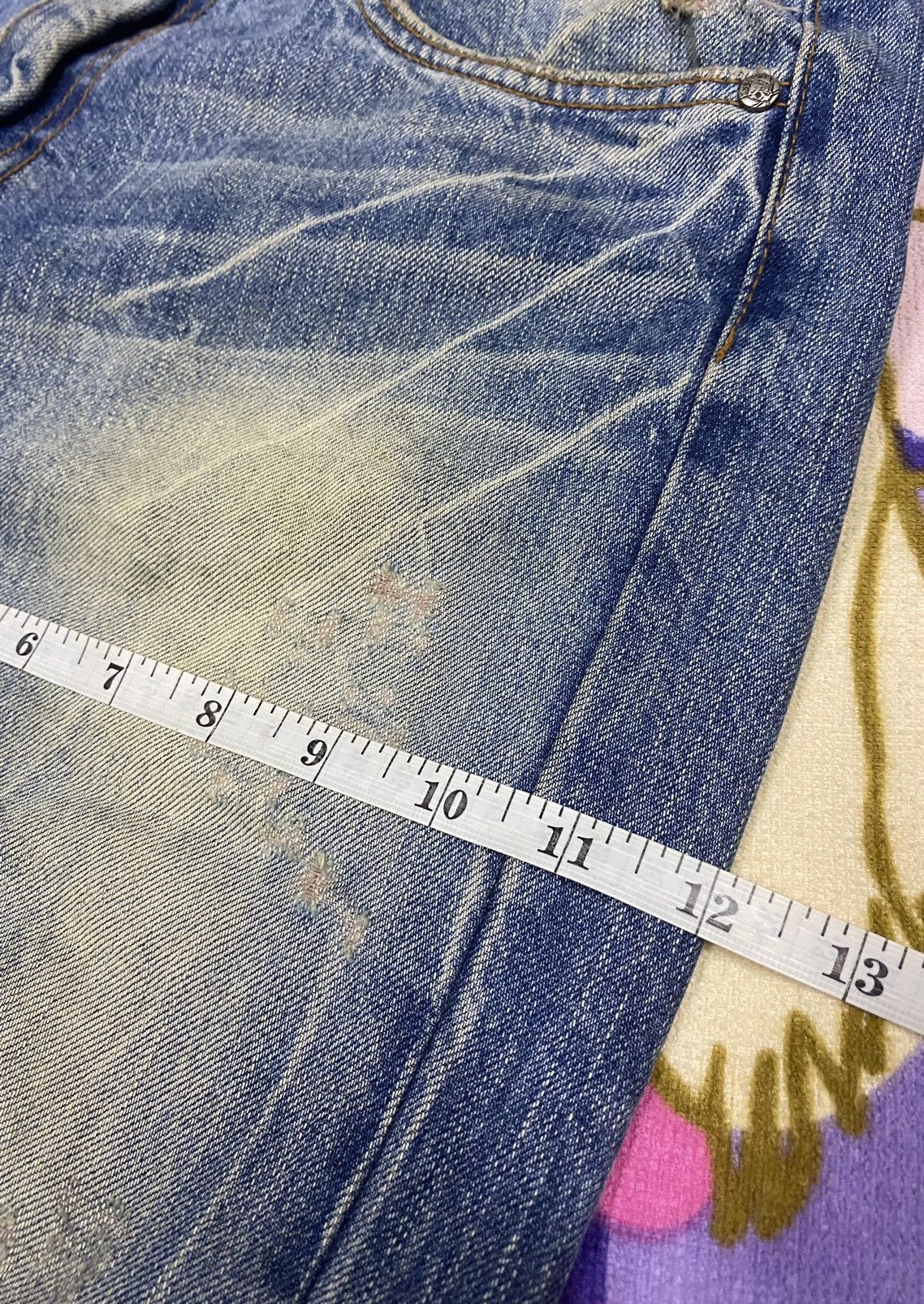 Japanese Brand Rare 🔥 Distressed Denim x Japanese Brand by 2#1 x Rare Size US 34 / EU 50 - 18 Thumbnail