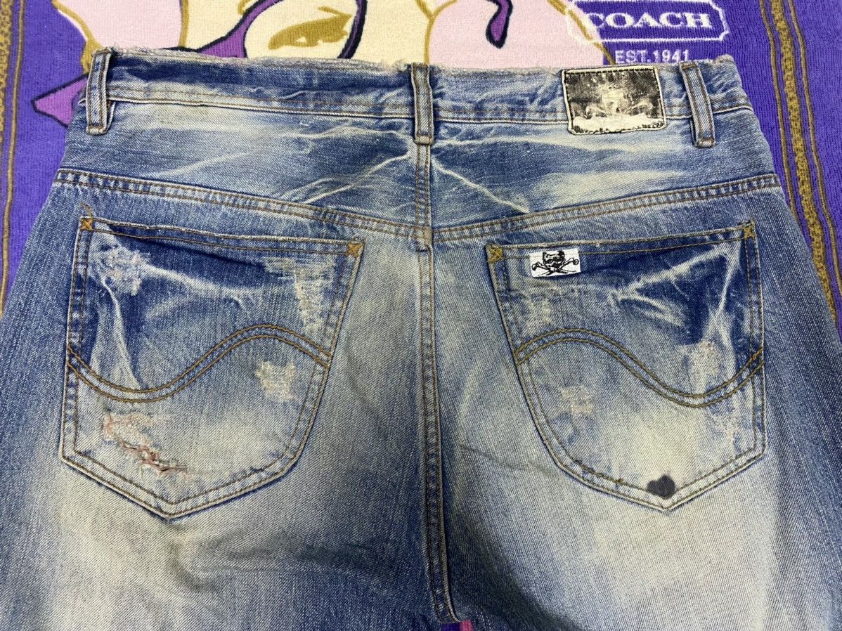 Japanese Brand Rare 🔥 Distressed Denim x Japanese Brand by 2#1 x Rare Size US 34 / EU 50 - 3 Thumbnail