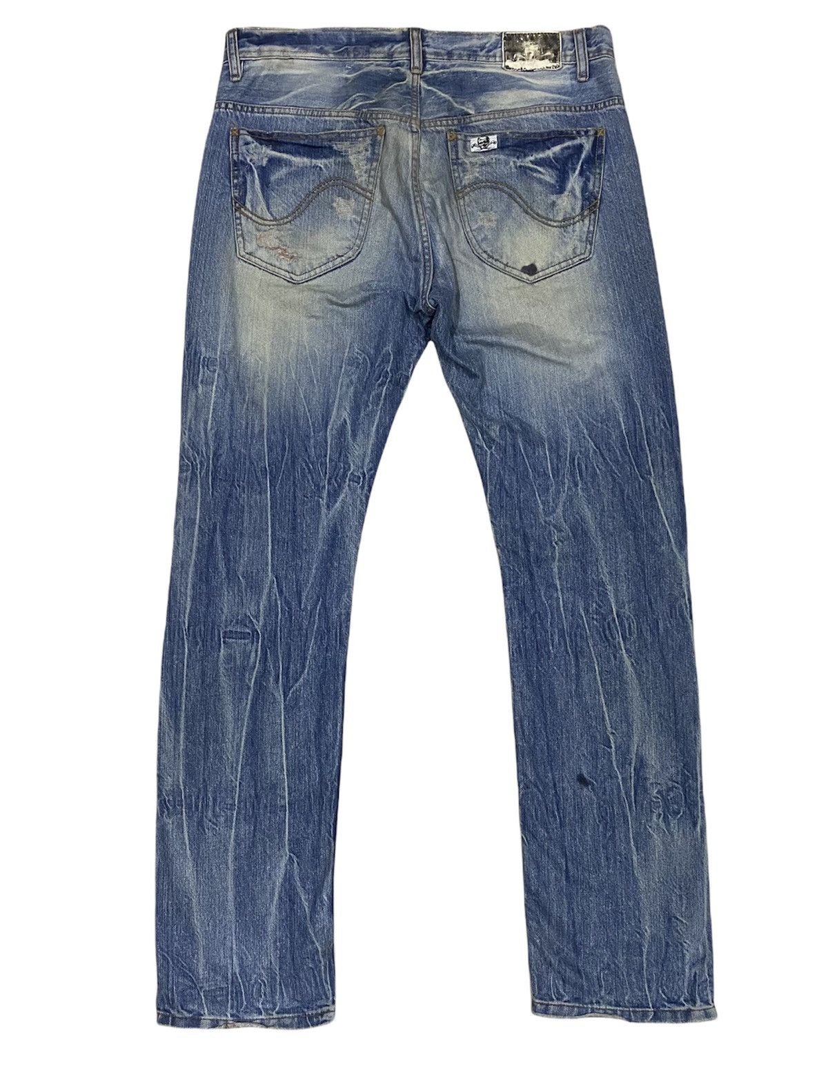 Japanese Brand Rare 🔥 Distressed Denim x Japanese Brand by 2#1 x Rare Size US 34 / EU 50 - 1 Thumbnail