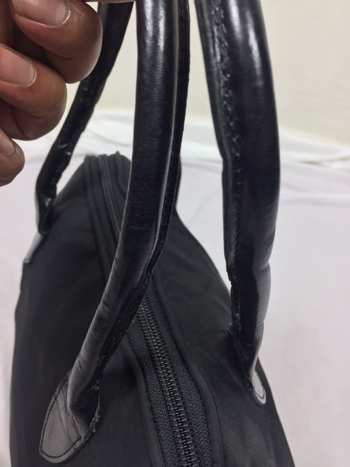 Yohji Yamamoto Yohji Yamamoto Signature Hand Bag Nylon Size ONE SIZE - 10 Thumbnail