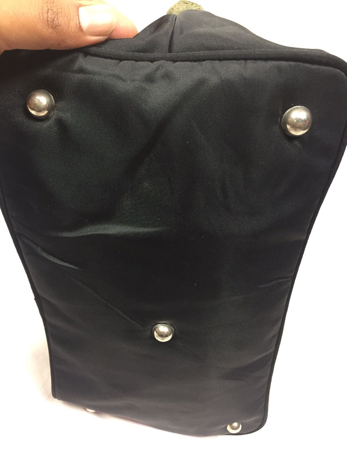 Yohji Yamamoto Yohji Yamamoto Signature Hand Bag Nylon Size ONE SIZE - 7 Thumbnail