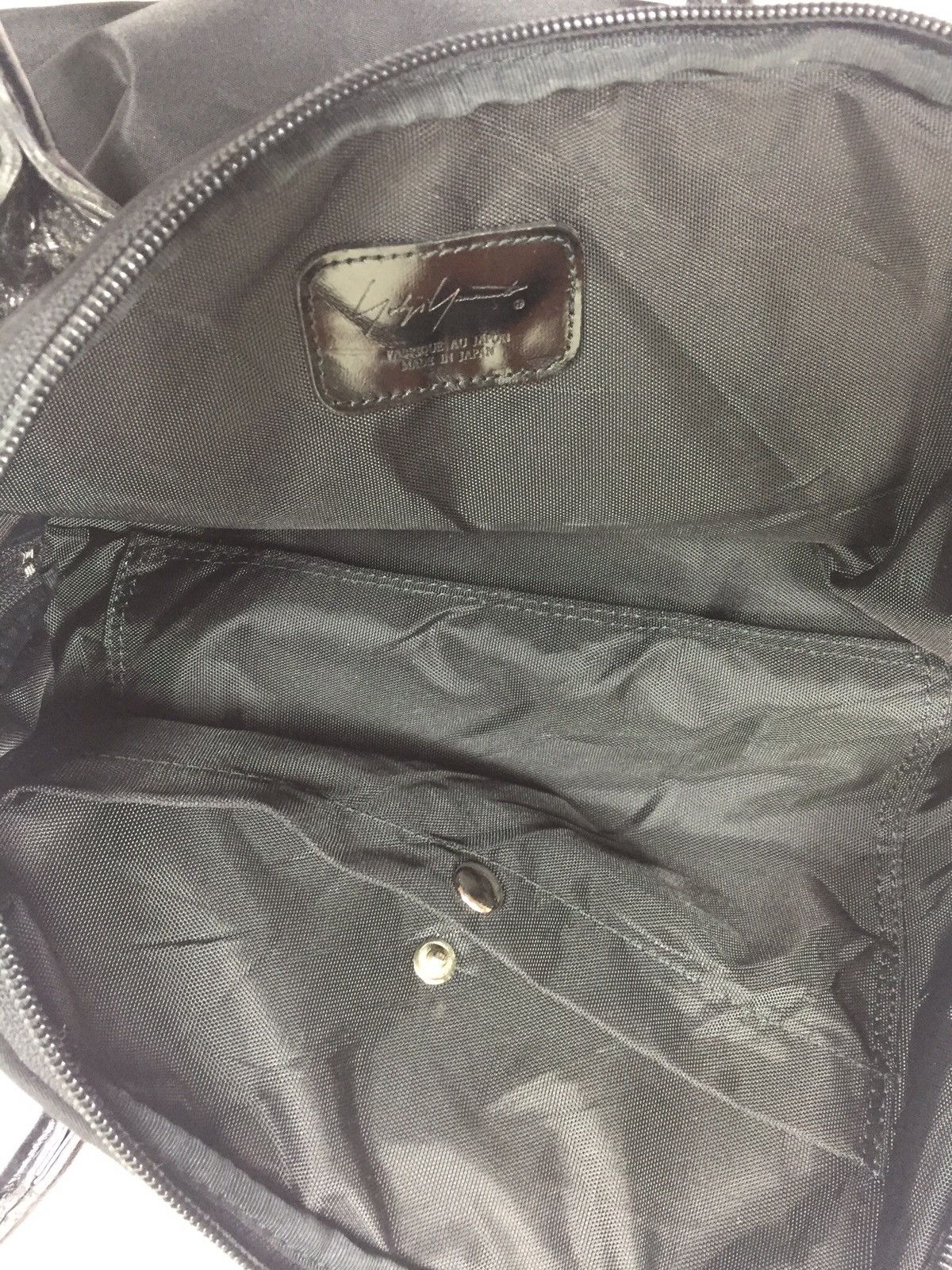 Yohji Yamamoto Yohji Yamamoto Signature Hand Bag Nylon Size ONE SIZE - 11 Thumbnail