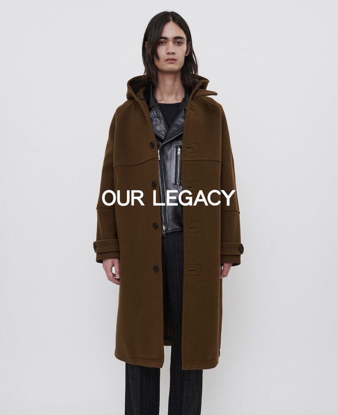 ジャケット・アウター OUR LEGACY / Cocon Duffle Coat Duffel in Moss Green Abbey Melton – SVRN
