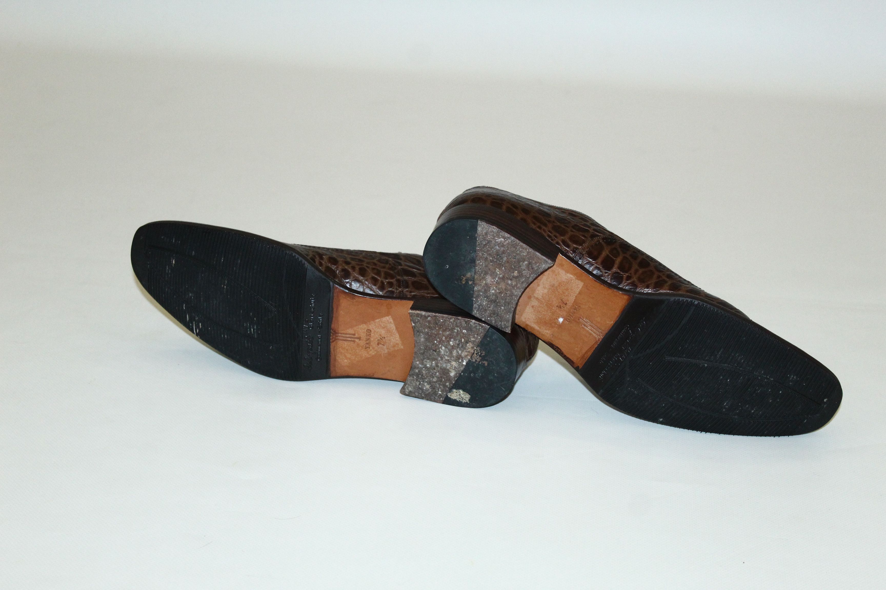 Yanko Design Yanko Design Alligator Leather Shoes Size US 7 / EU 40 - 5 Thumbnail