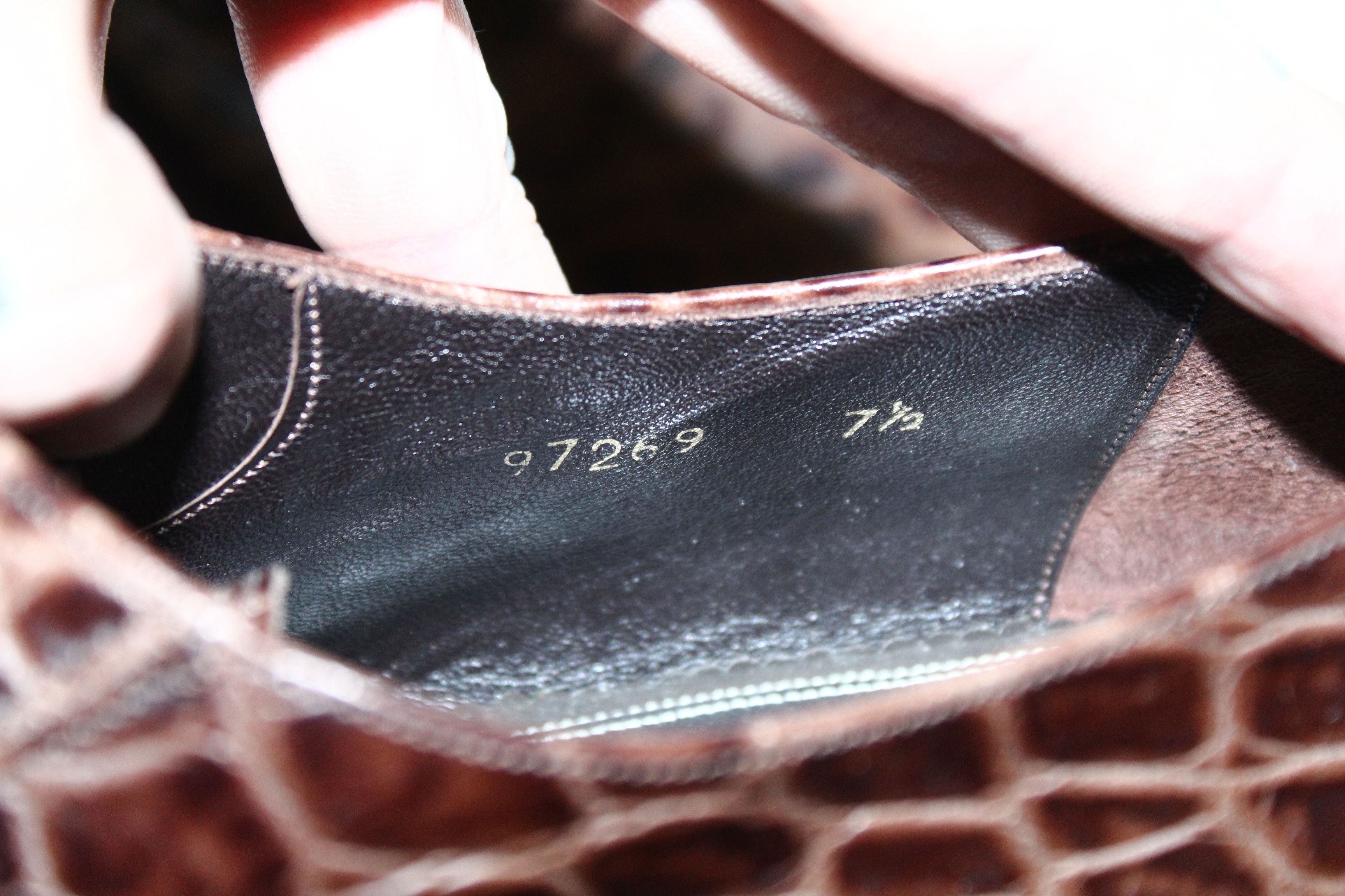 Yanko Design Yanko Design Alligator Leather Shoes Size US 7 / EU 40 - 11 Thumbnail