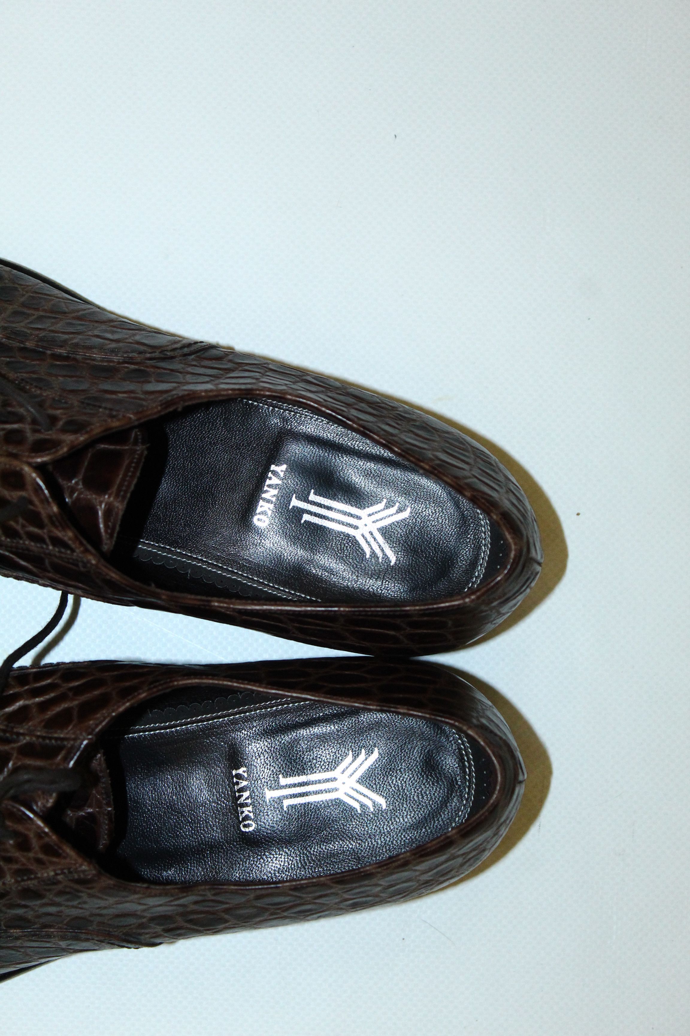 Yanko Design Yanko Design Alligator Leather Shoes Size US 7 / EU 40 - 9 Thumbnail