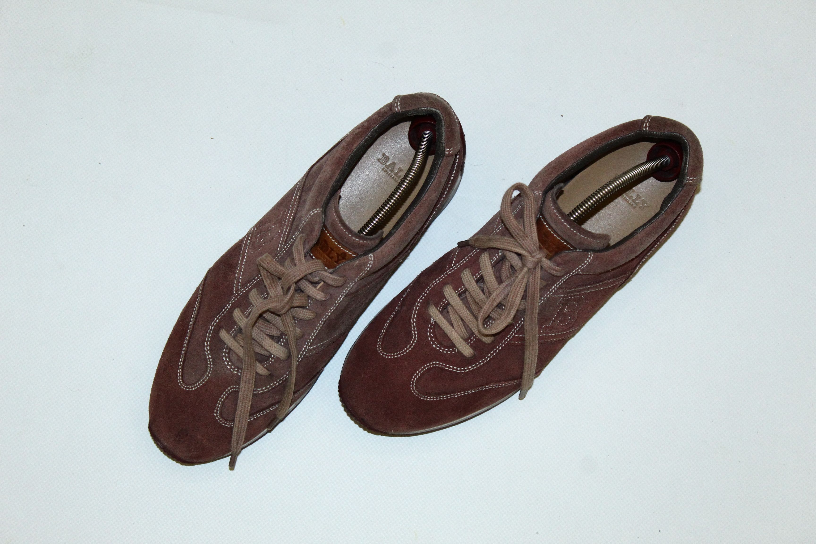 Bally Bally Leather Suede Sneakers Size US 7 / EU 40 - 7 Thumbnail