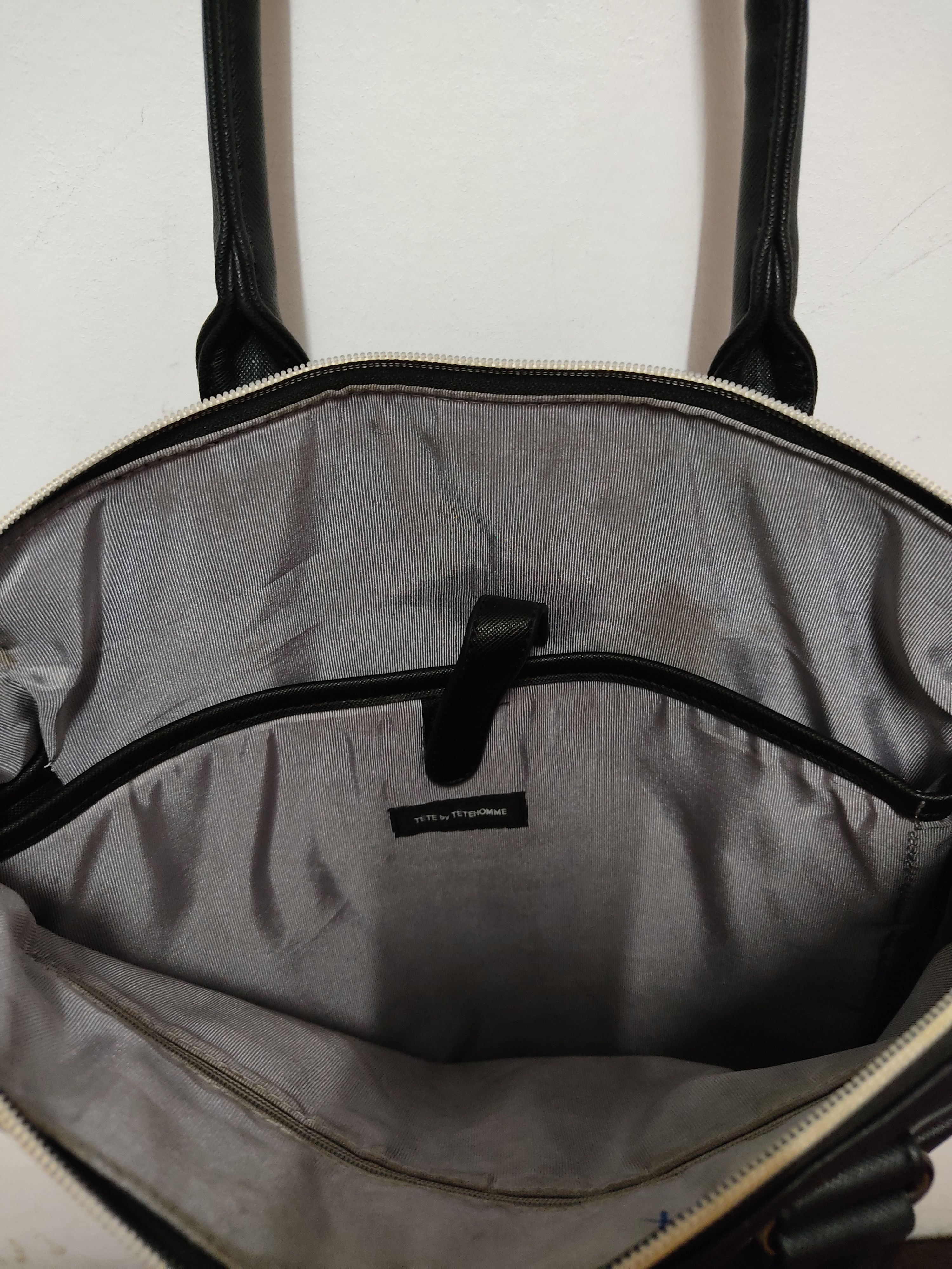 Issey Miyake × Japanese Brand × Tete Homme TETE HOMME ISSEY MIYAKE TOTE BAG Size ONE SIZE - 16 Thumbnail