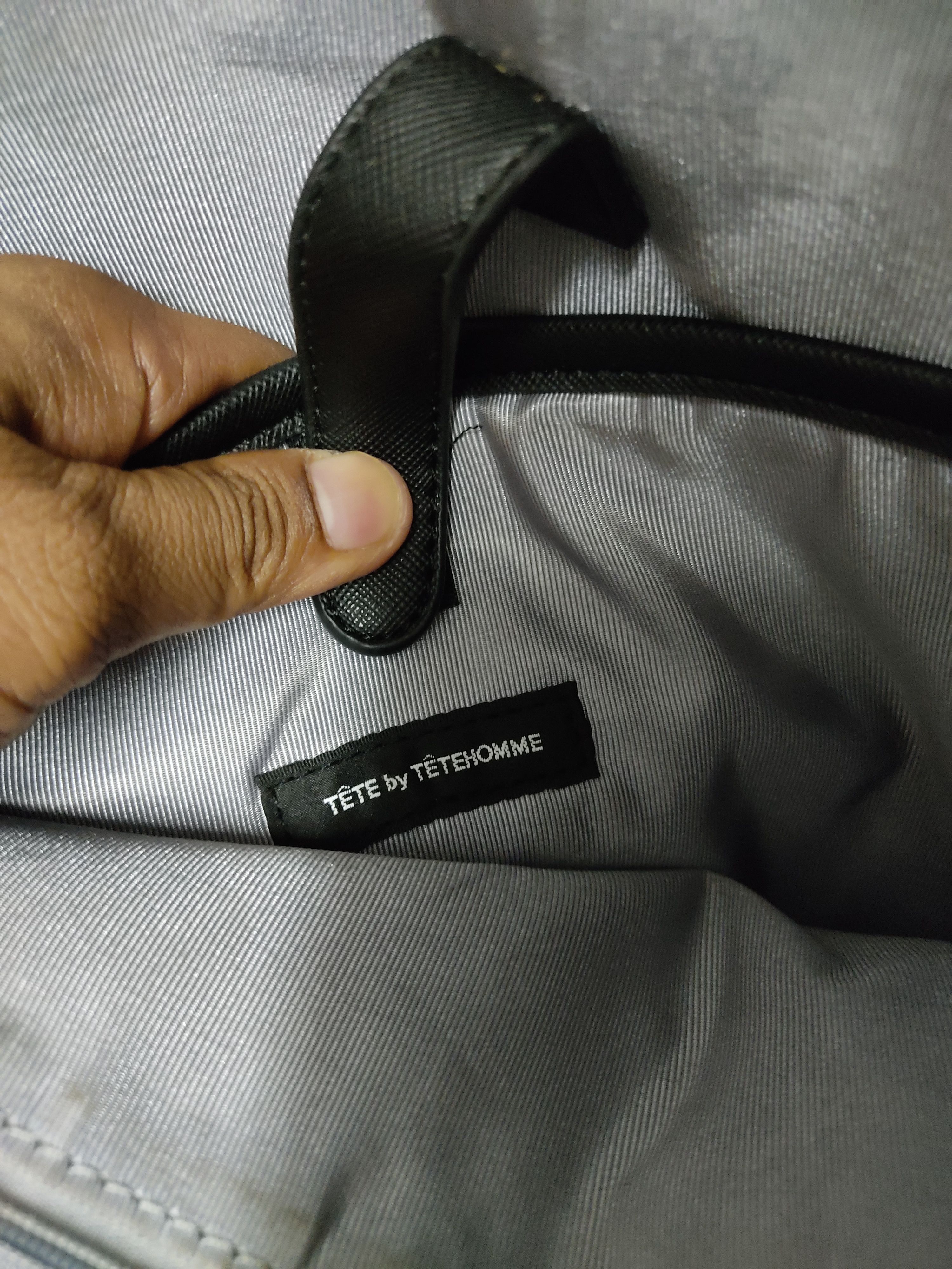Issey Miyake × Japanese Brand × Tete Homme TETE HOMME ISSEY MIYAKE TOTE BAG Size ONE SIZE - 14 Thumbnail