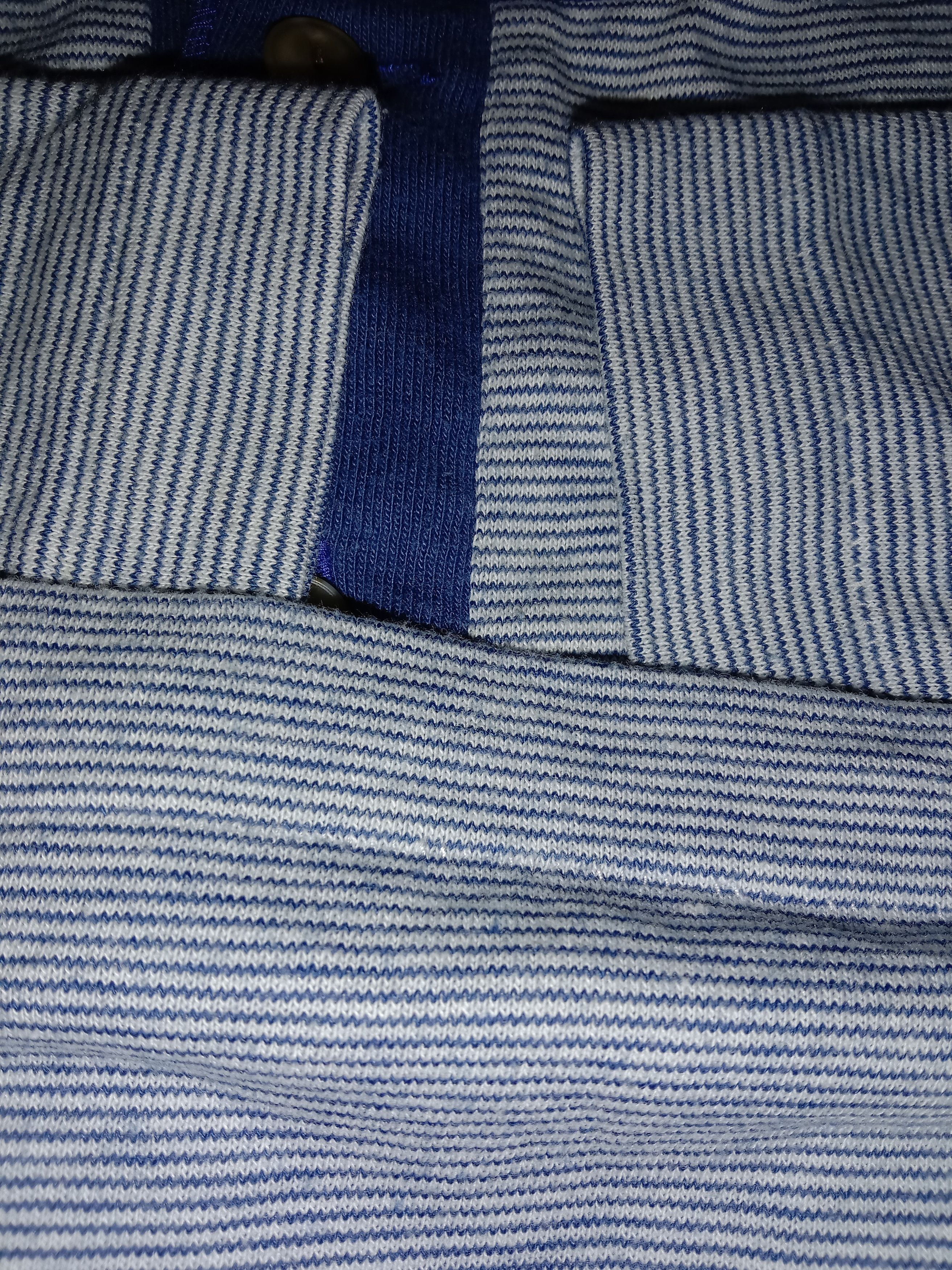 Vintage 80's L.L. Bean Single Pocket Striped